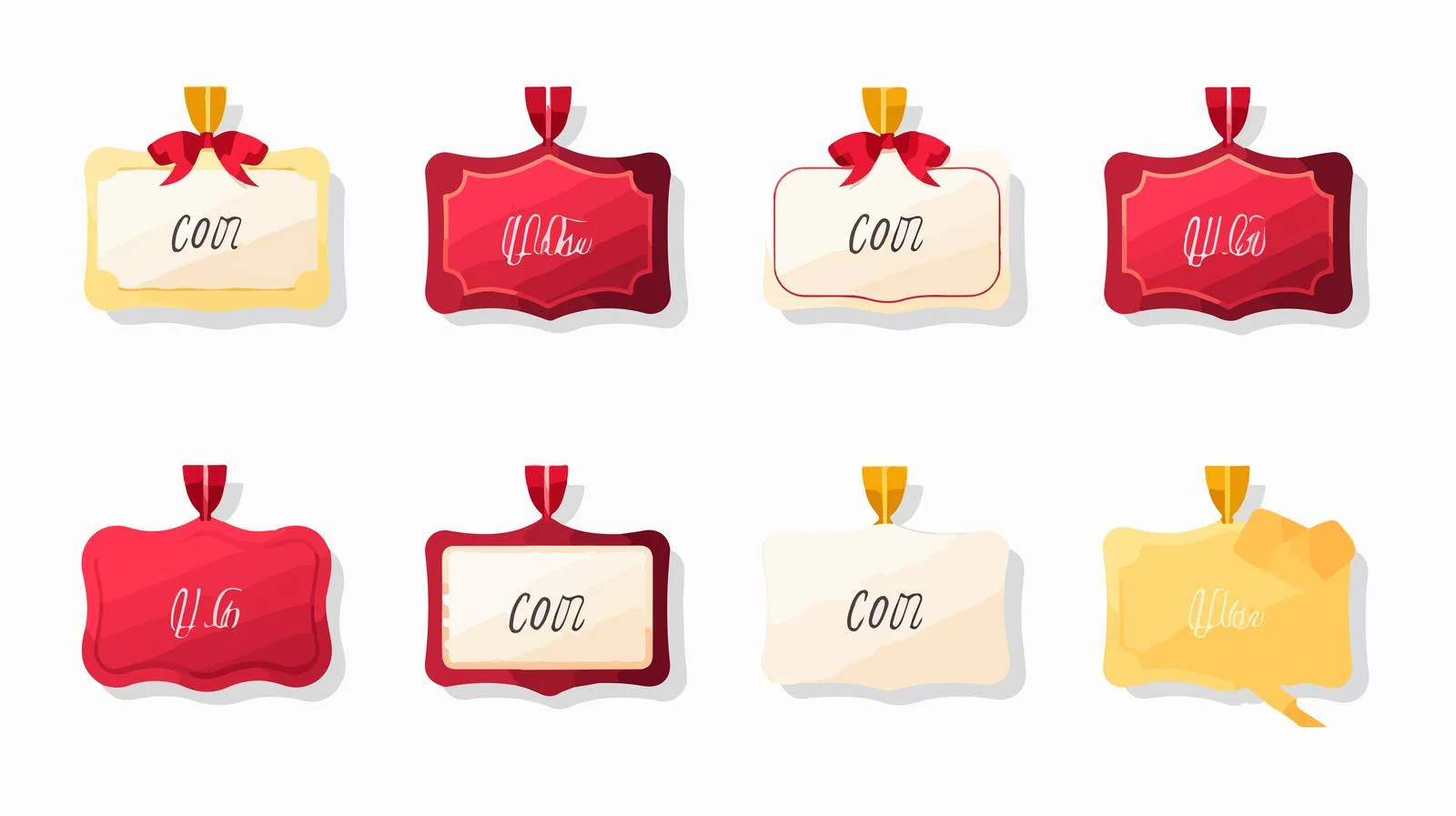 Price Tag Vector Collection — free download from Dotvec