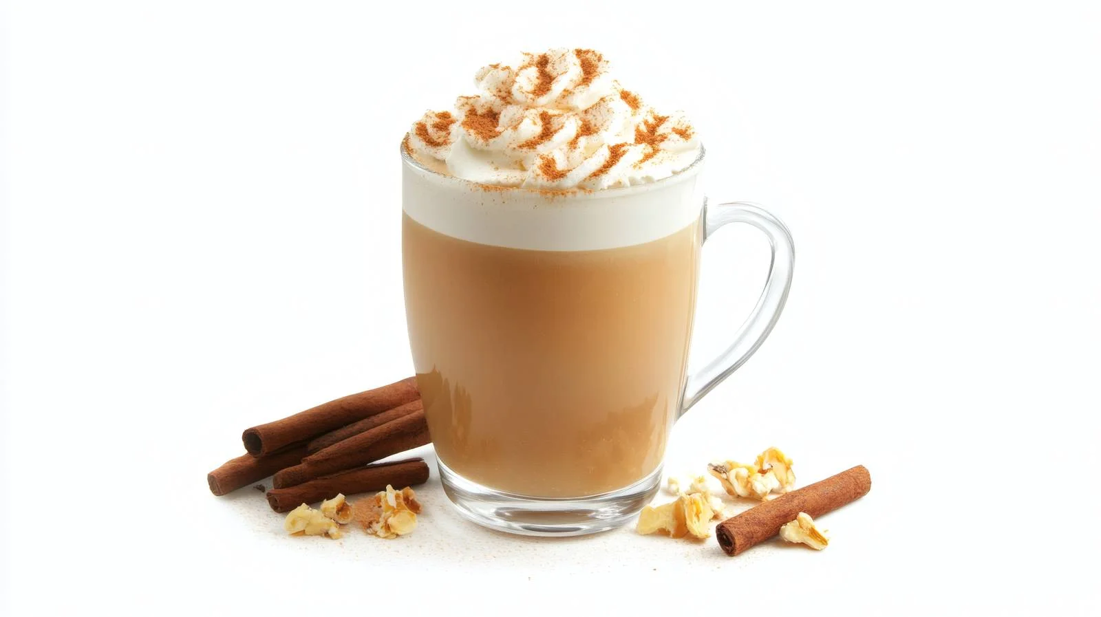 Delicious Pumpkin Spice Latte on White Background — free download from Dotvec