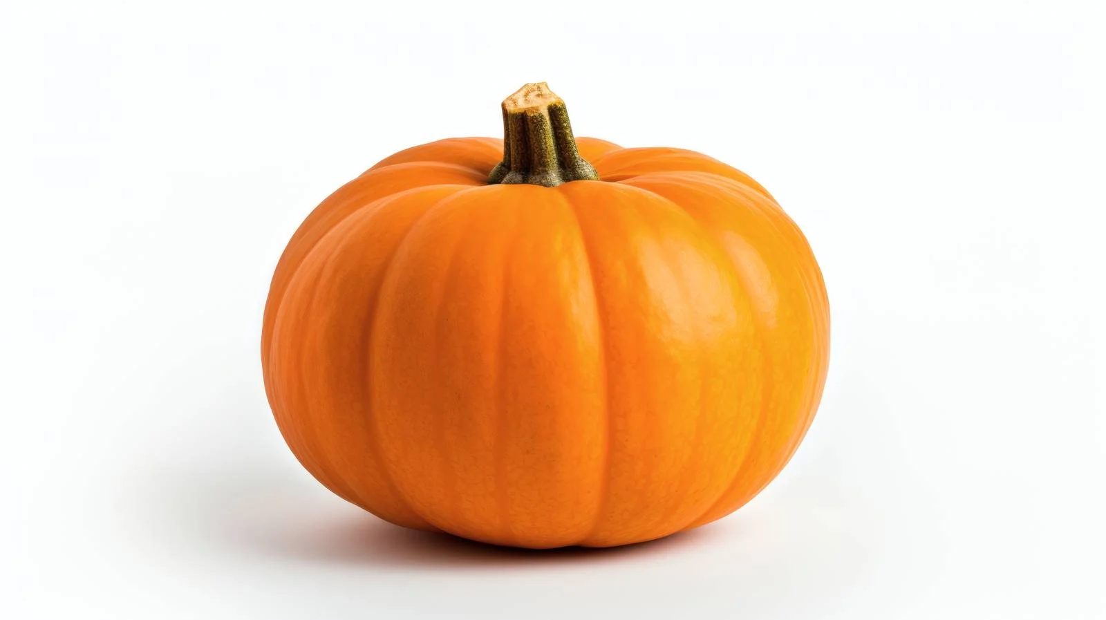 Single pumpkin on white background — free download from Dotvec