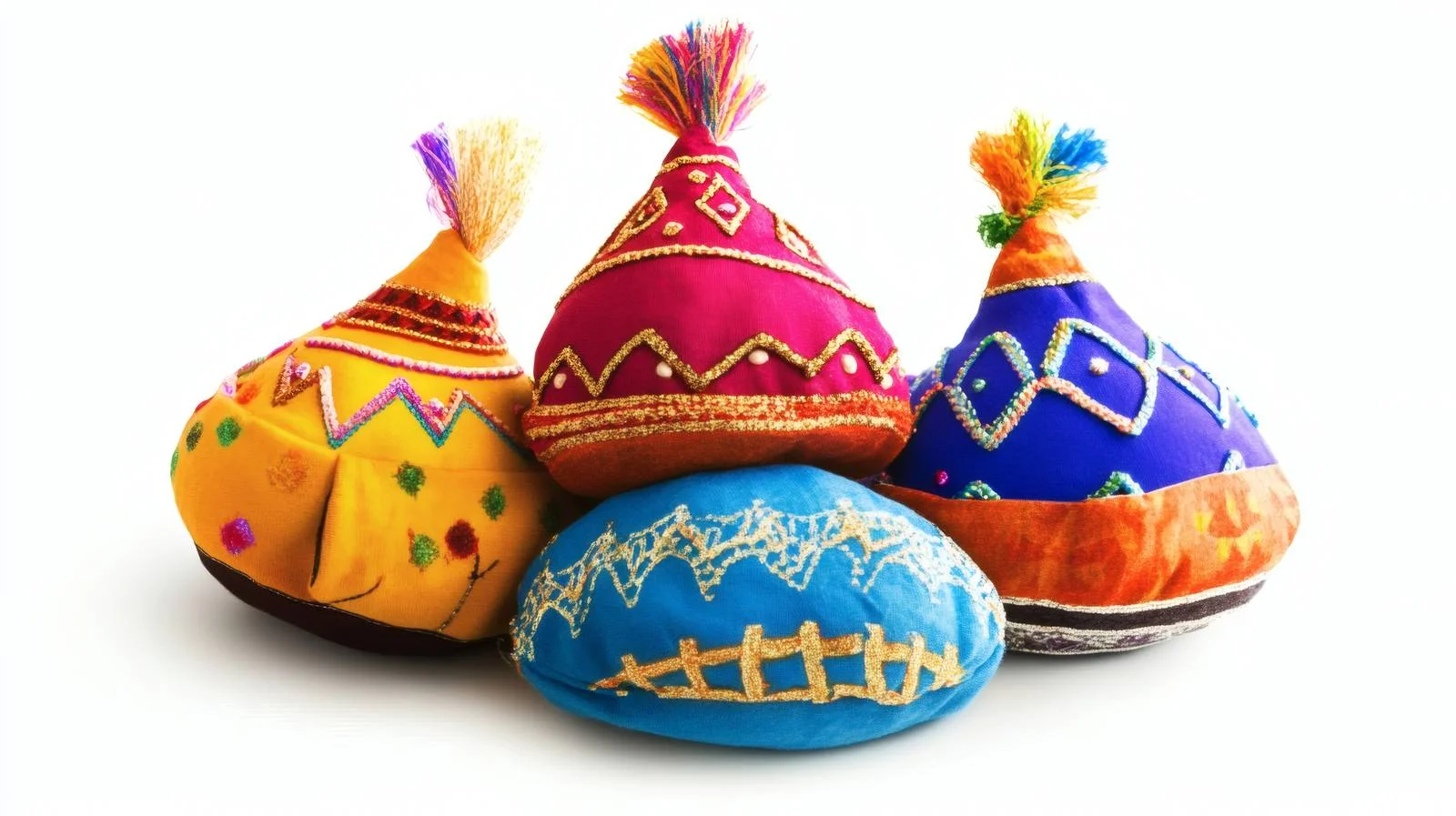 Traditional Purim Festivities White Background — free download from Dotvec