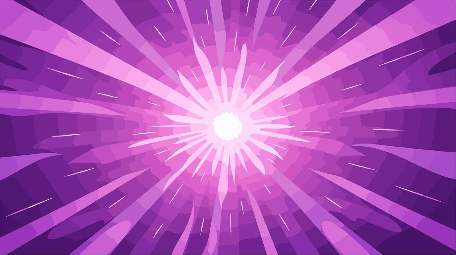 Purple Ray Background Cartoon Vector Illustration — free download from Dotvec