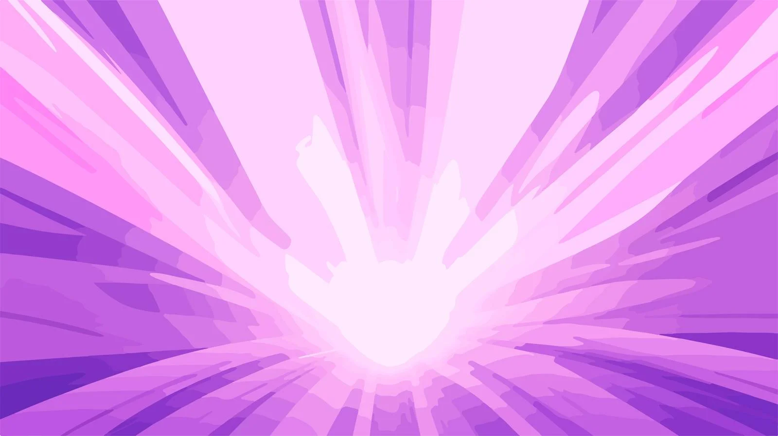 Purple Ray Cartoon Vector Illustration — free download from Dotvec
