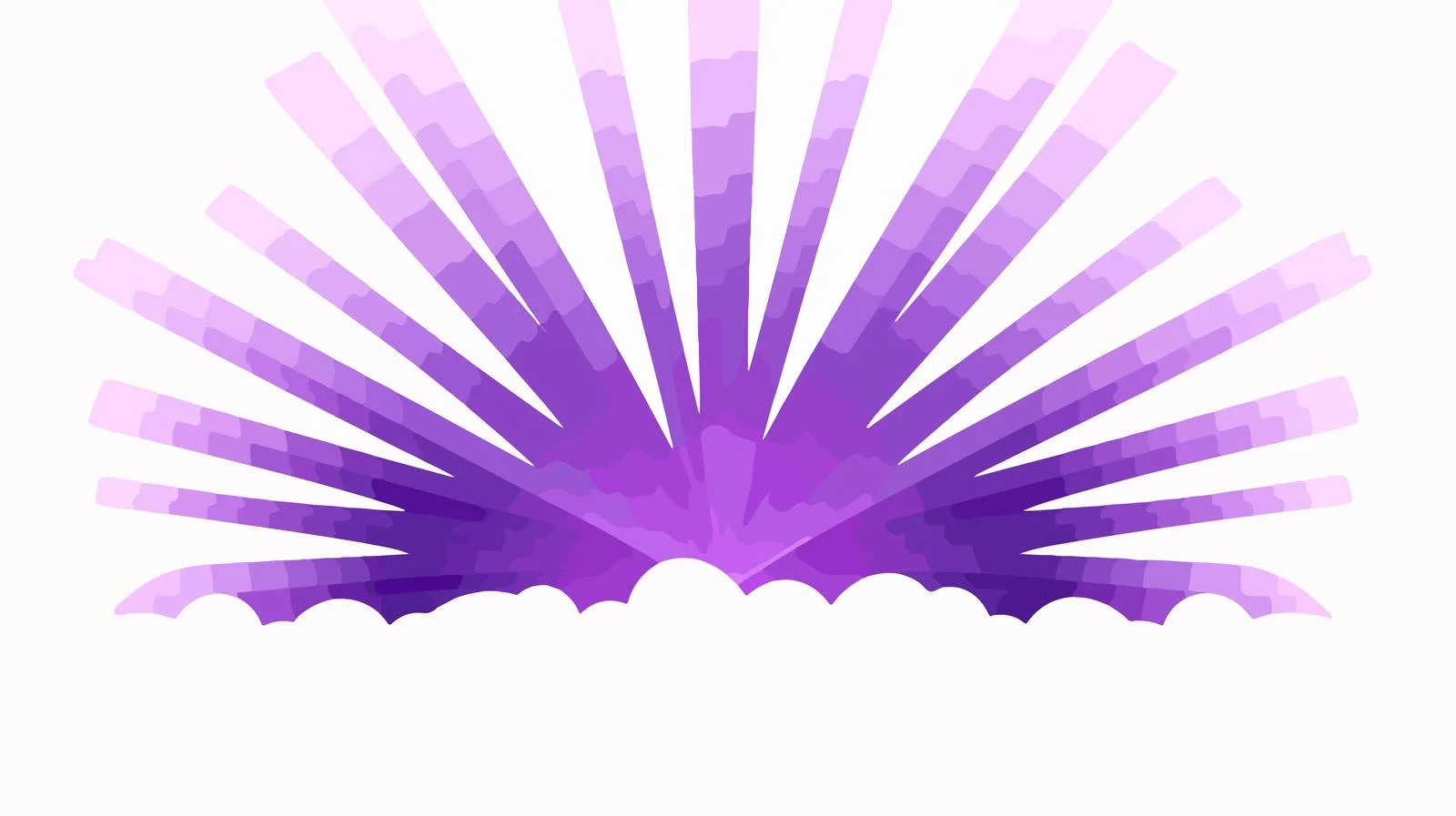 Elegant Purple Rays Vector Illustration — free download from Dotvec