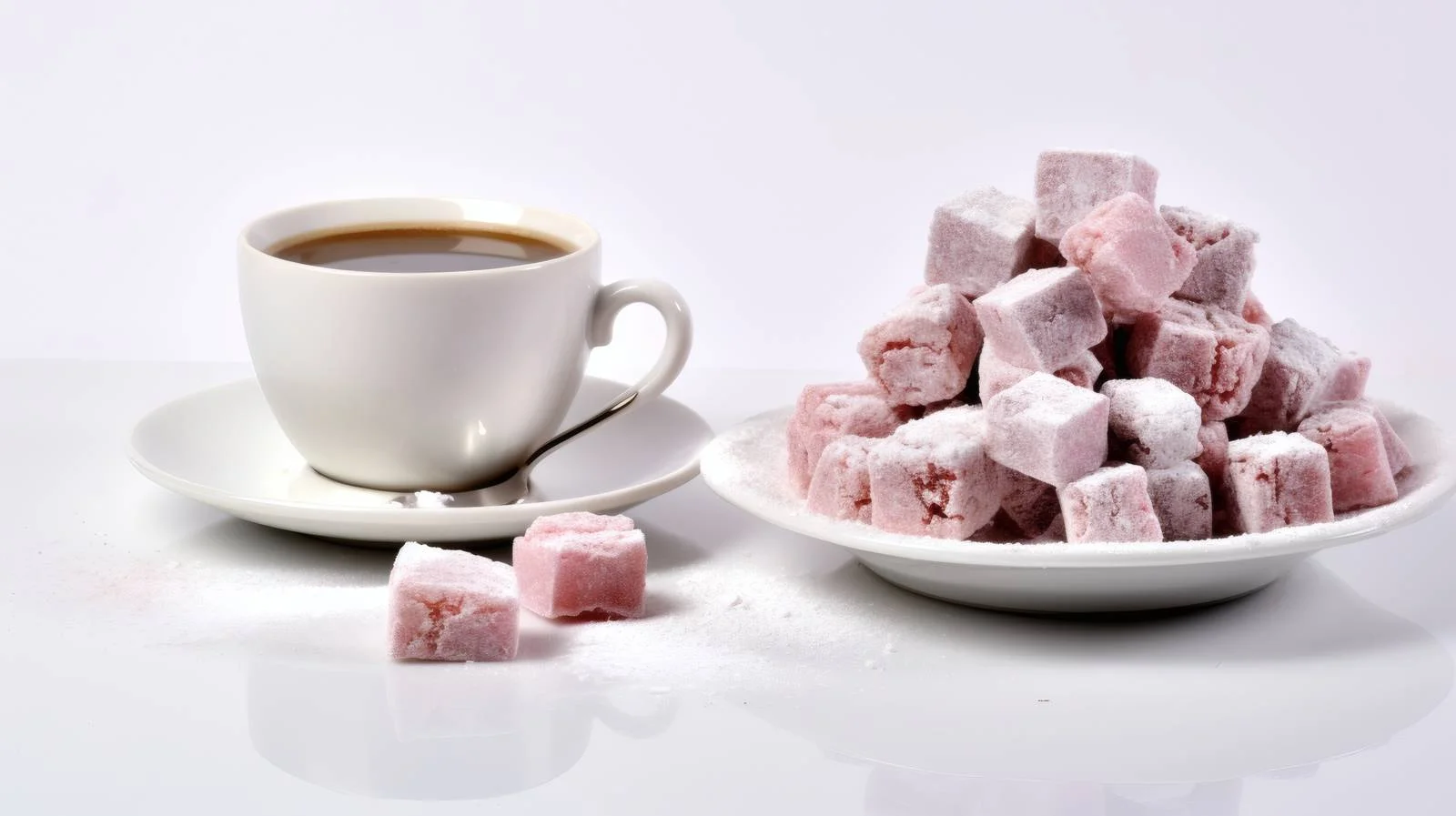 Exquisite Rahat Locum Turkish Delight and Coffee — free download from Dotvec