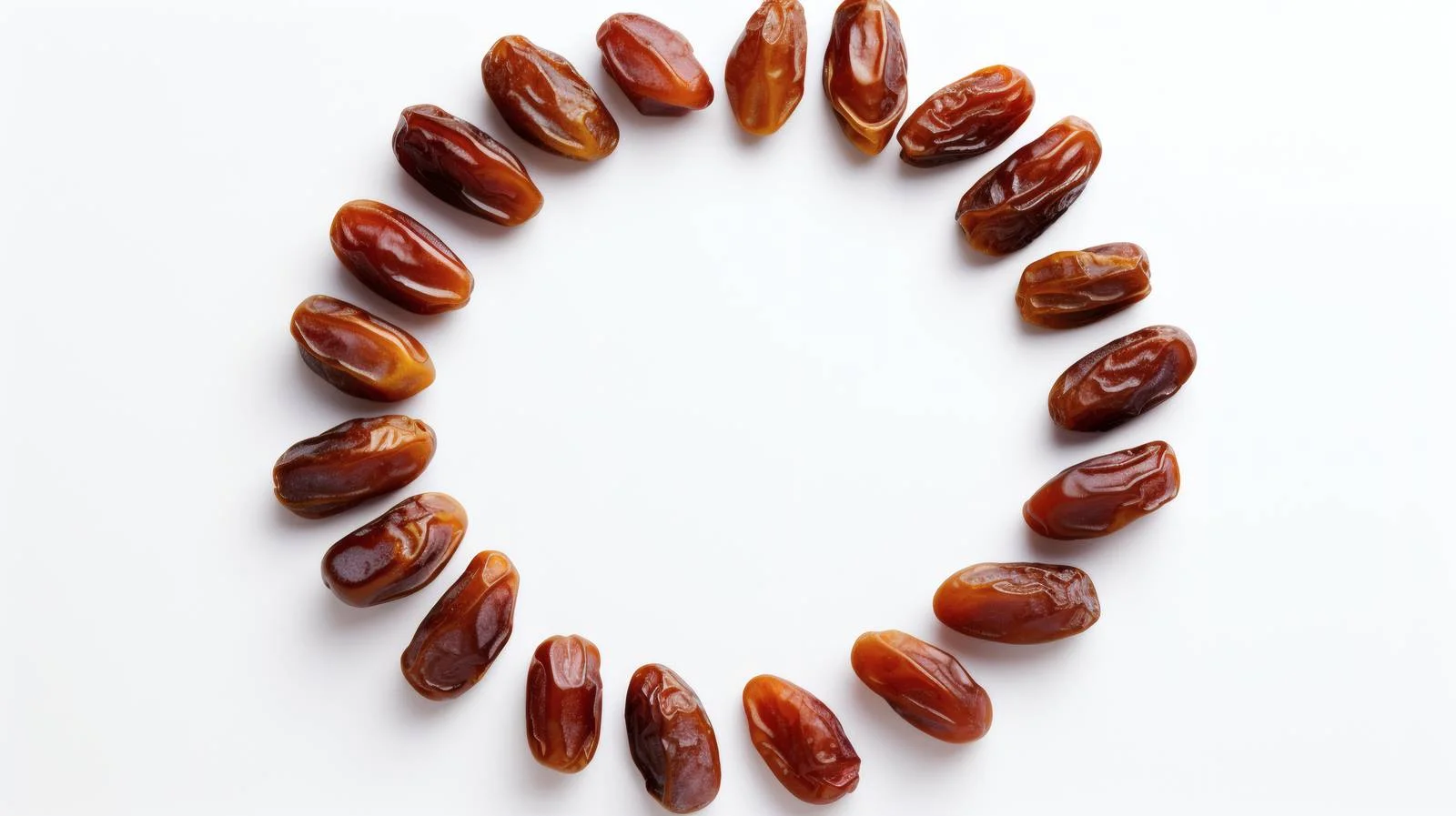 Elegant Crescent Shape Made of Dates — free download from Dotvec