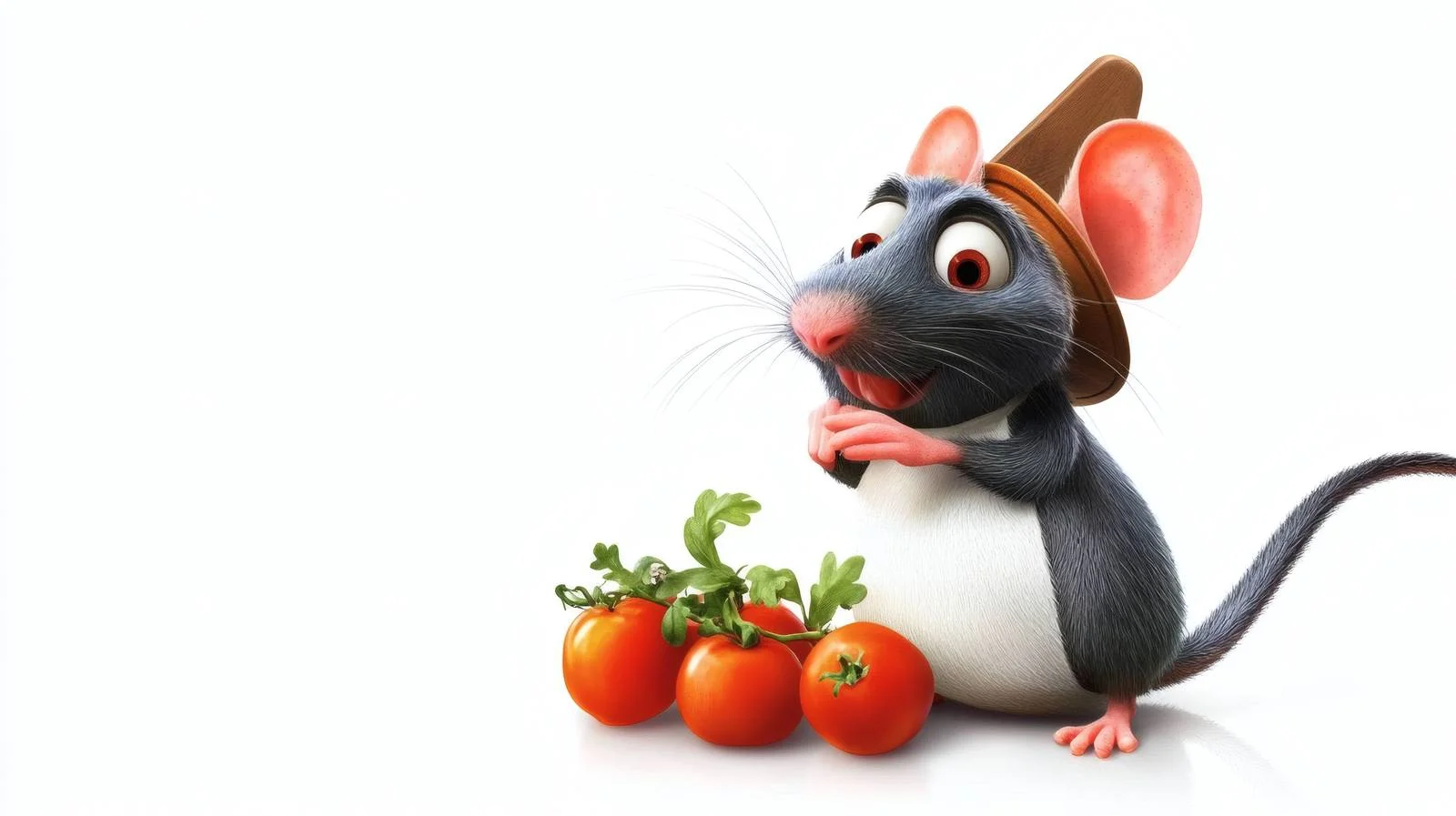 Exquisite Ratatouille Dish on White Background — free download from Dotvec