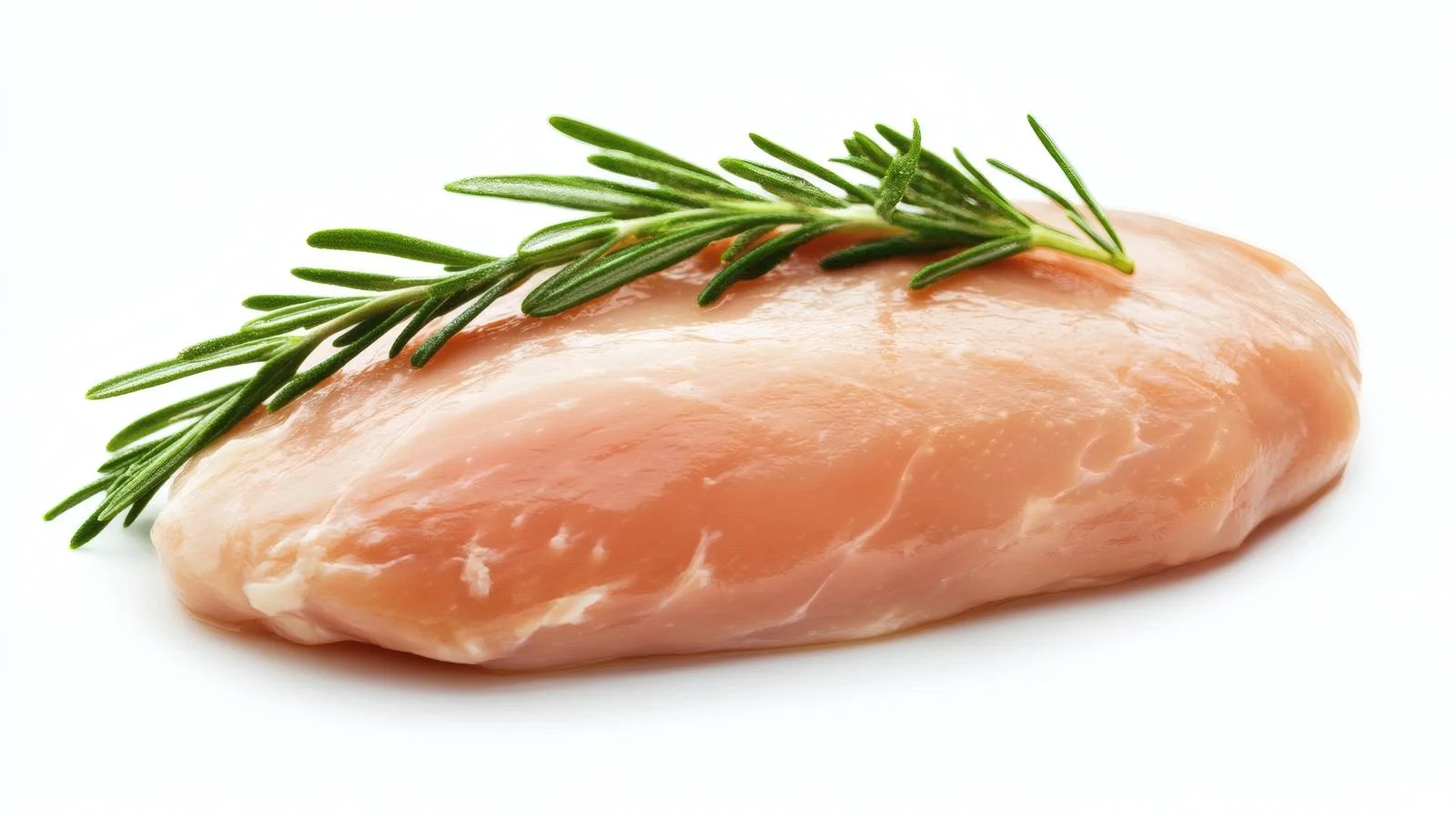 Fresh Chicken Breast Fillet on White Background — free download from Dotvec