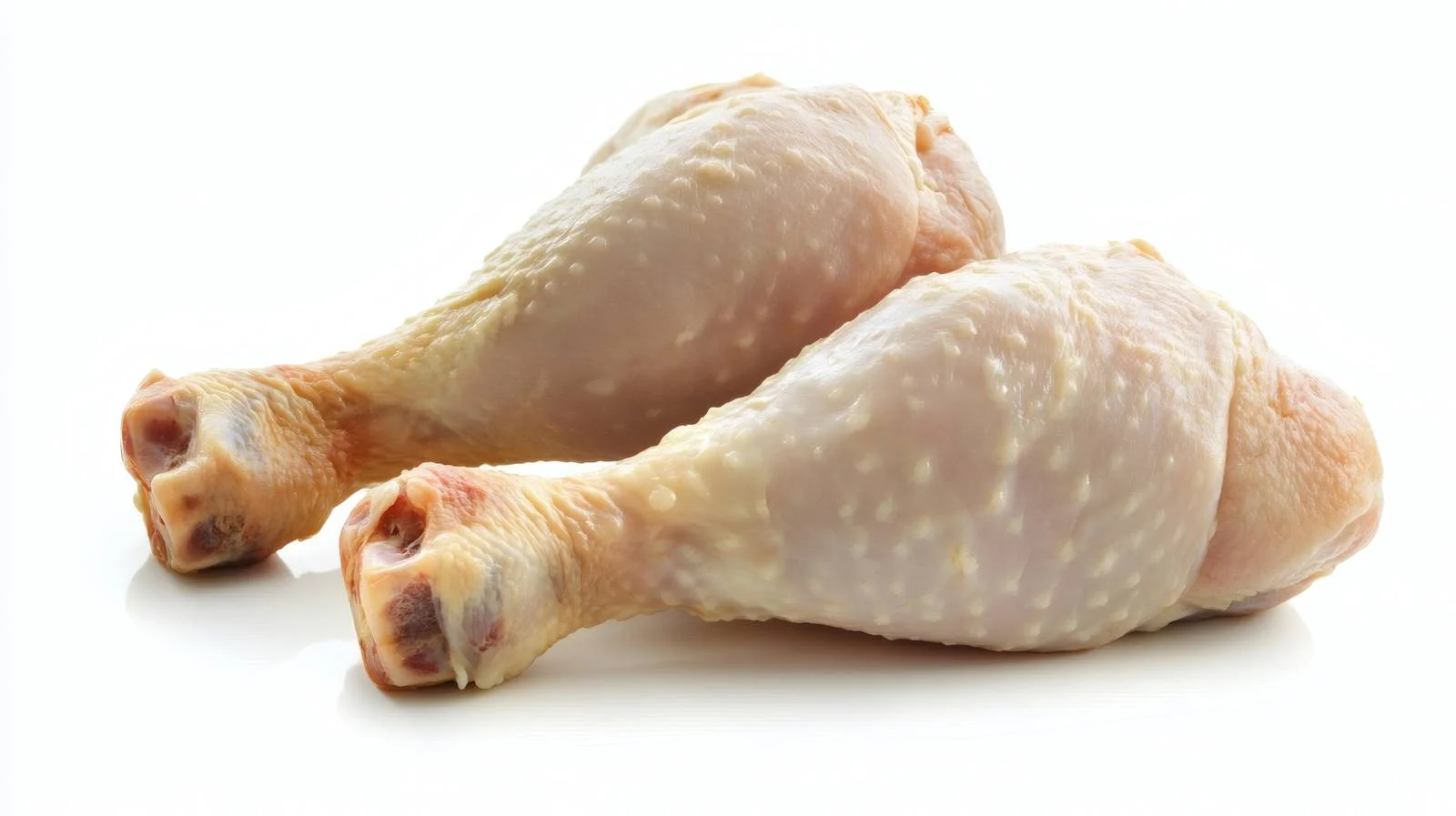 Fresh Raw Chicken Legs on White Background — free download from Dotvec