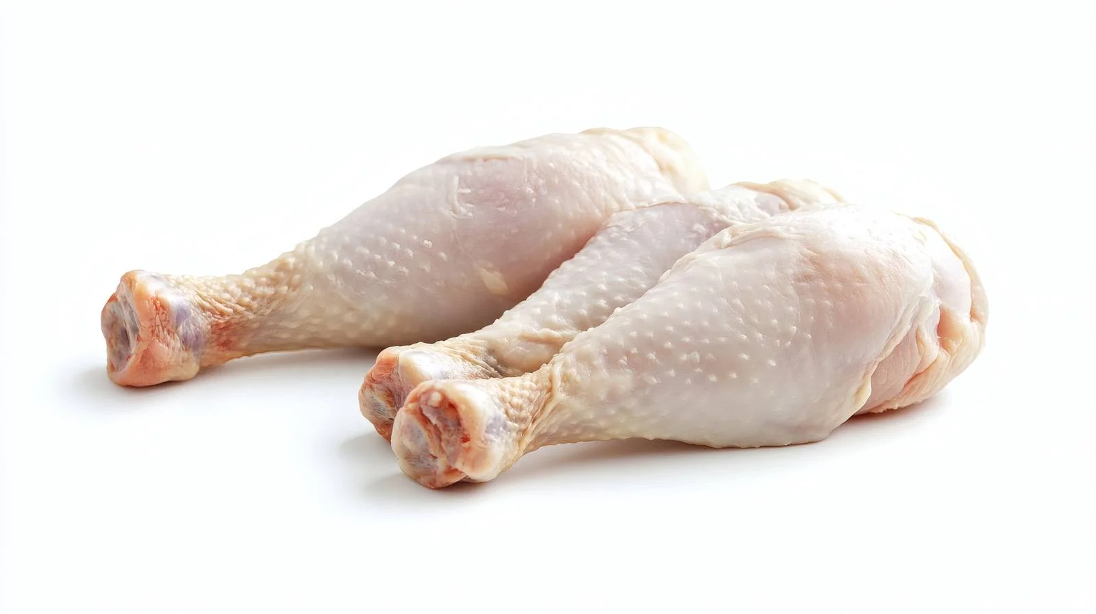 Fresh Chicken Drumsticks on White Background — free download from Dotvec