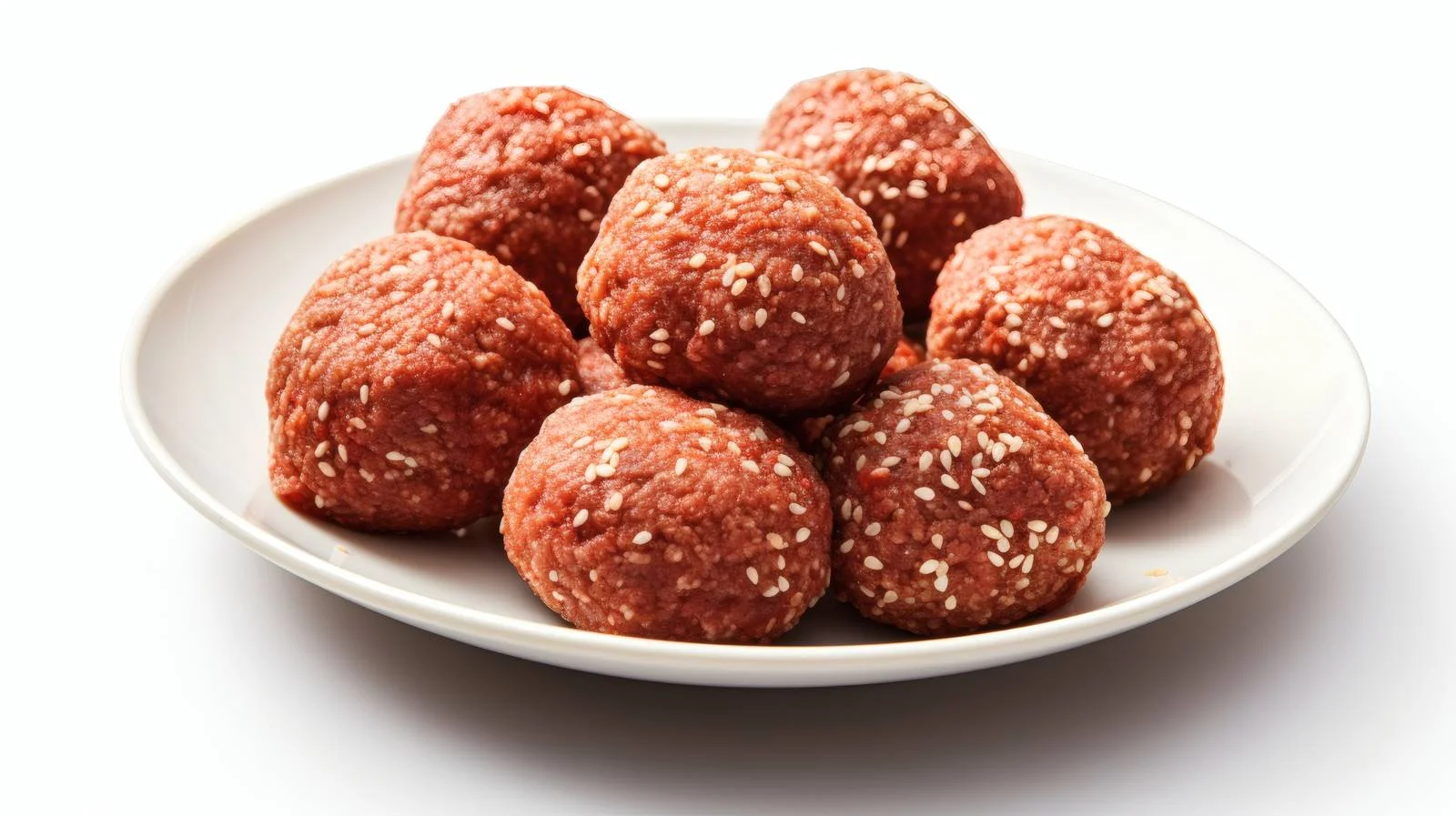 Close-up of Raw Cutlets on White Background — free download from Dotvec