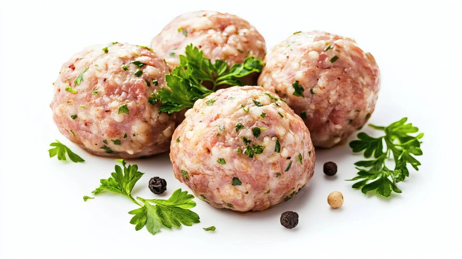 Savory Cutlets with Fresh Herbs Isolated — free download from Dotvec