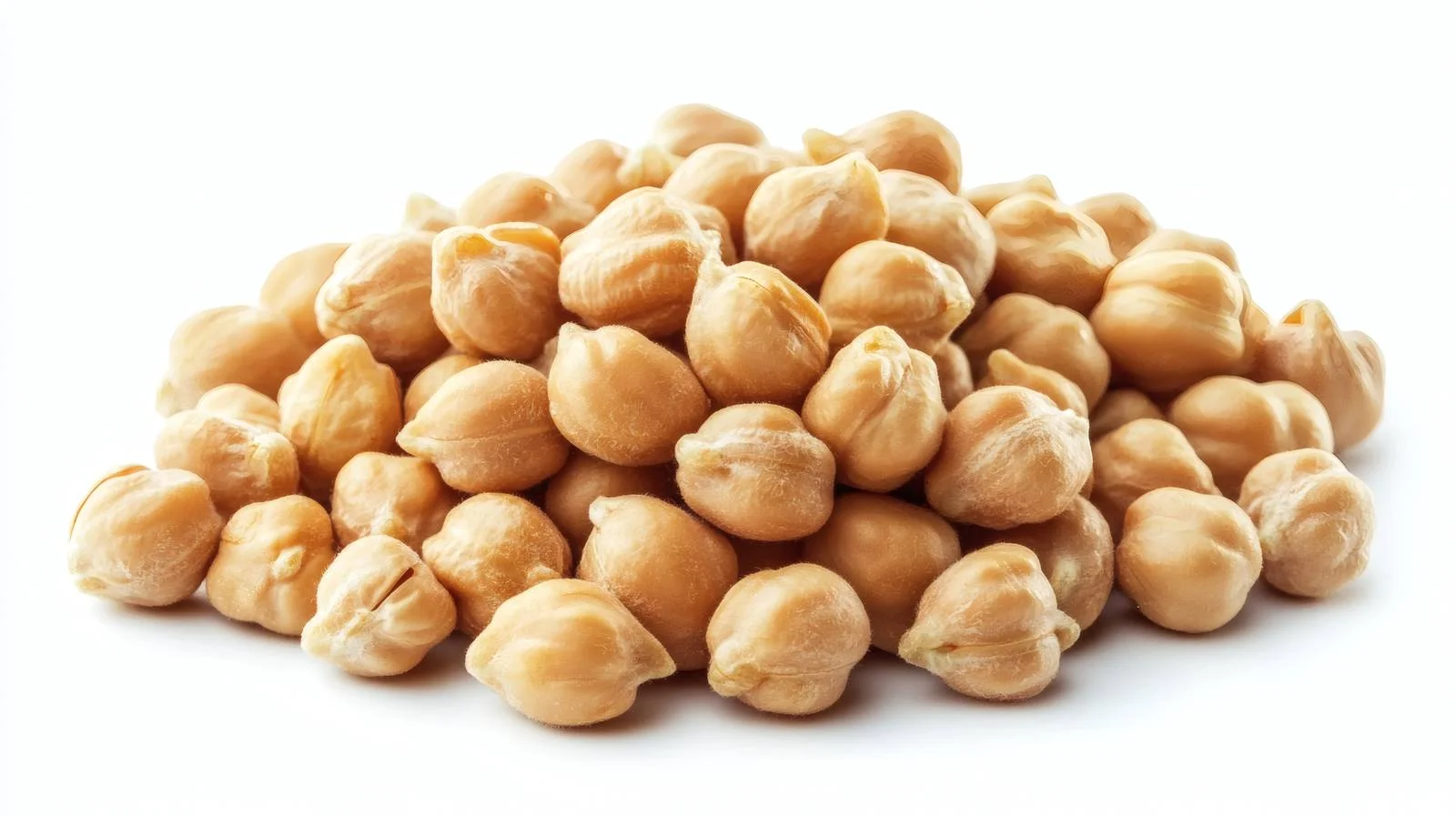 Organic Chickpeas on White Background — free download from Dotvec