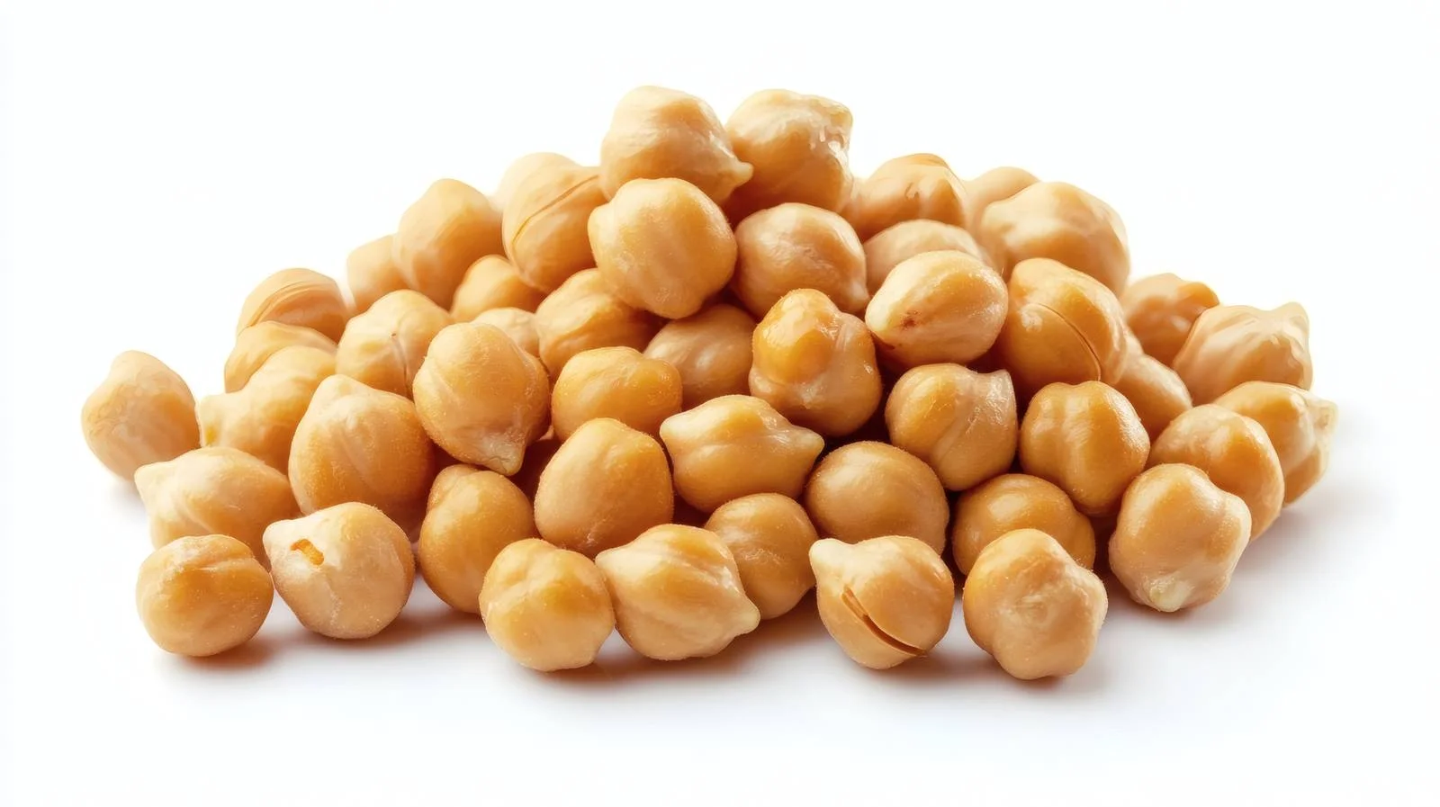 Organic Chickpeas on White Background — free download from Dotvec