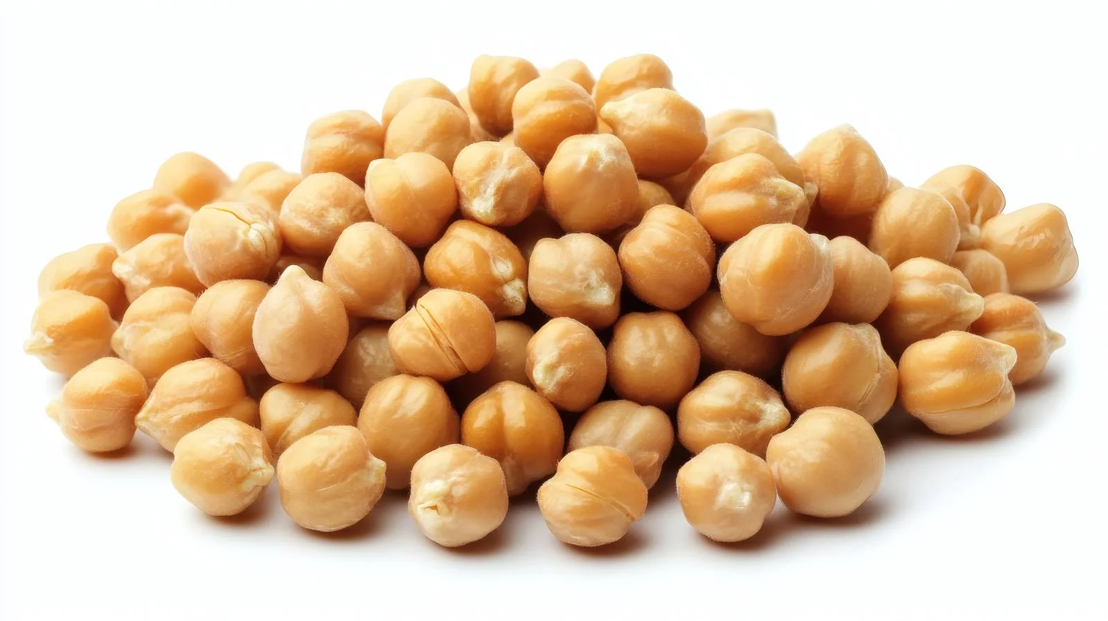 Premium Organic Chickpeas on White Background — free download from Dotvec
