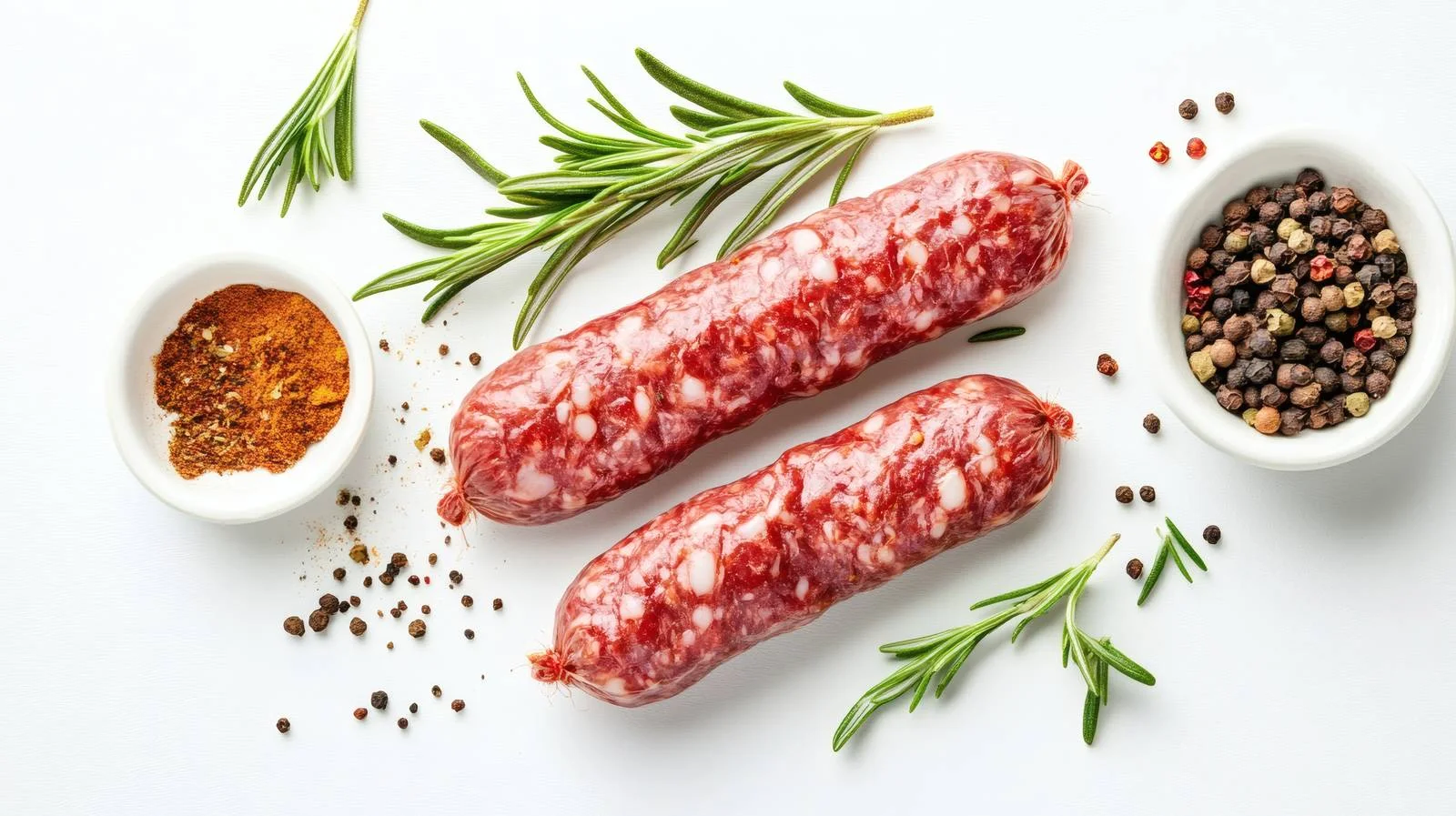 Savory Sausages with Spices and Rosemary — free download from Dotvec