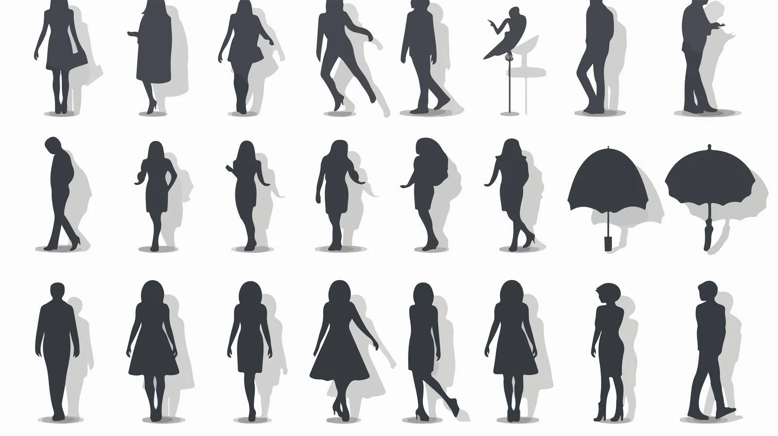 Realistic Shadow Vector Effect Set — free download from Dotvec