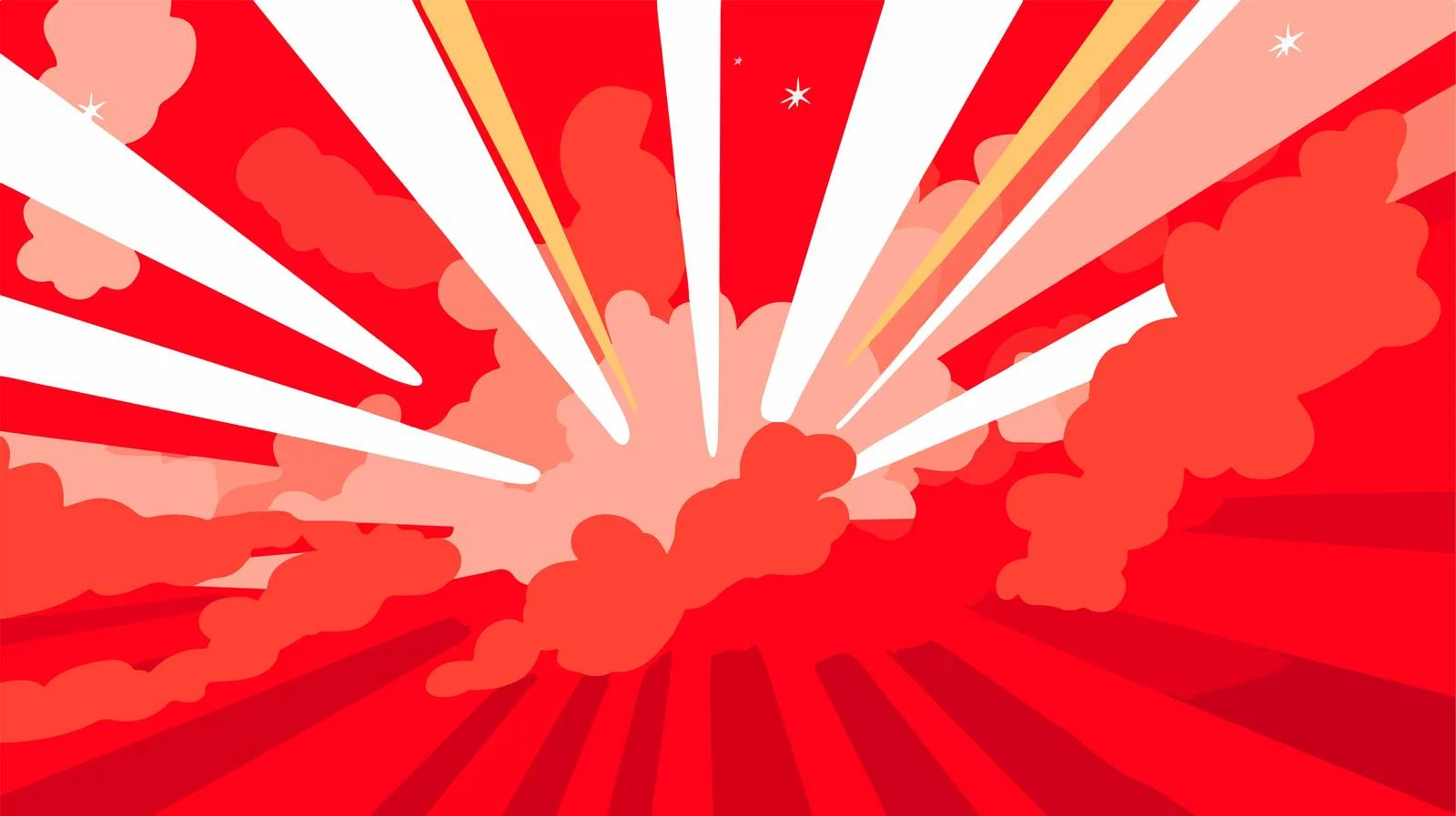 Abstract Comic Cartoon Sunlight Background — free download from Dotvec