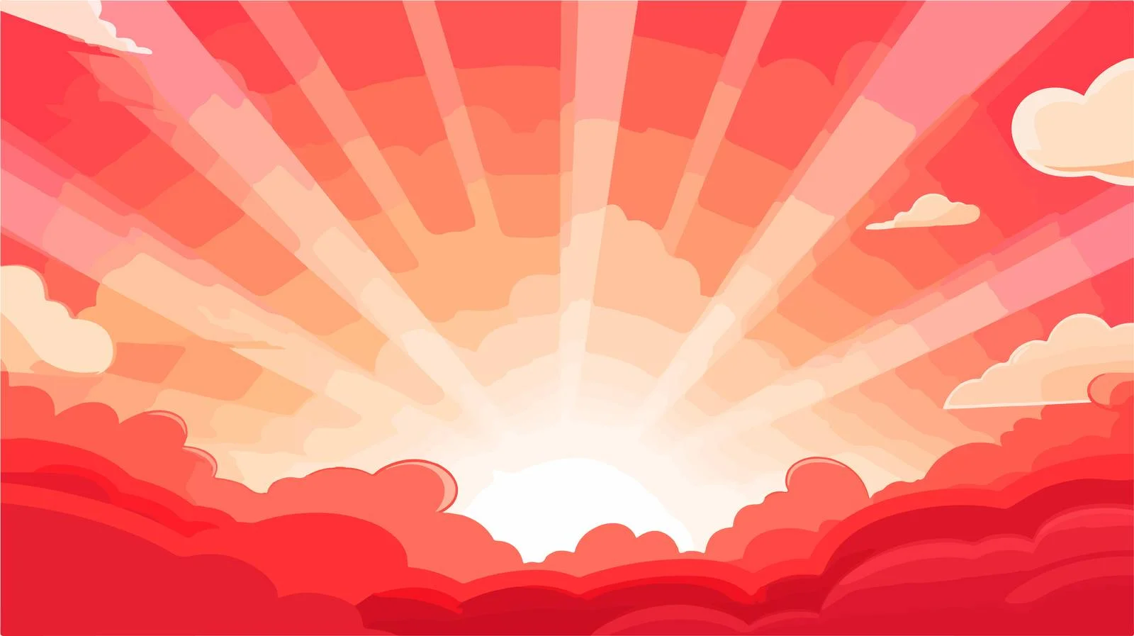 Comic Sunlight Background — free download from Dotvec