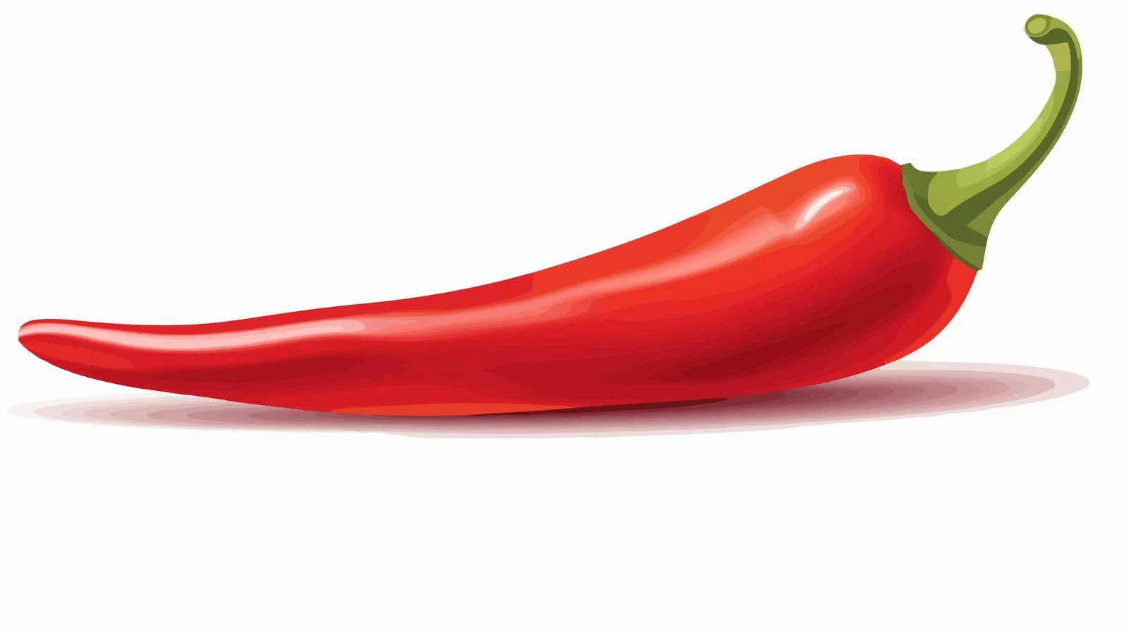 Red Hot Chili Pepper Vector Illustration — free download from Dotvec
