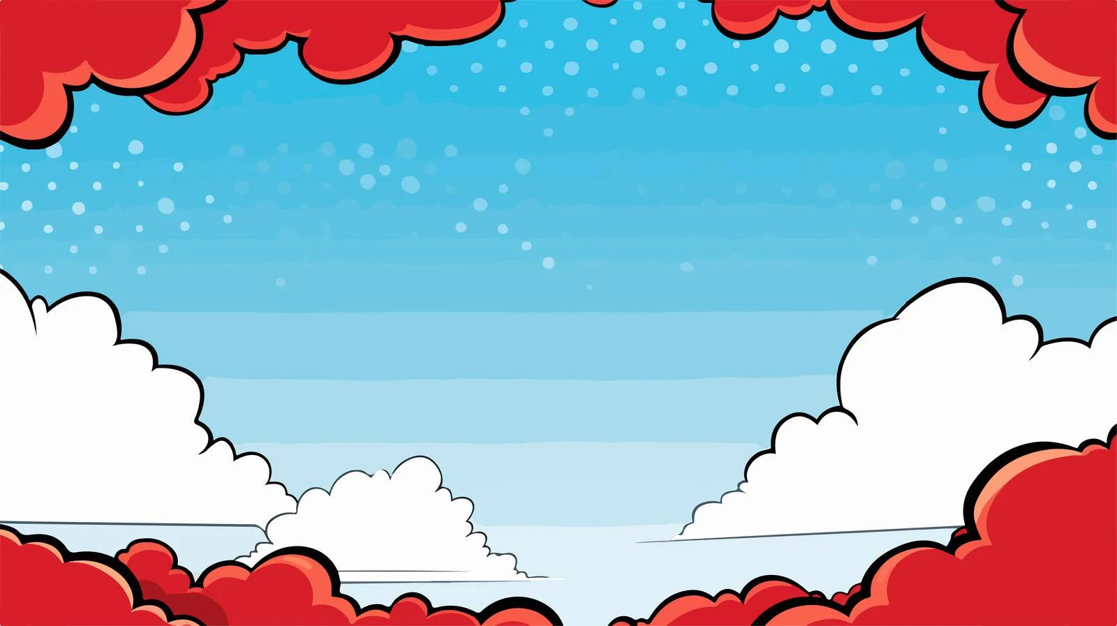 Comic Halftone Vector Background Illustration — free download from Dotvec