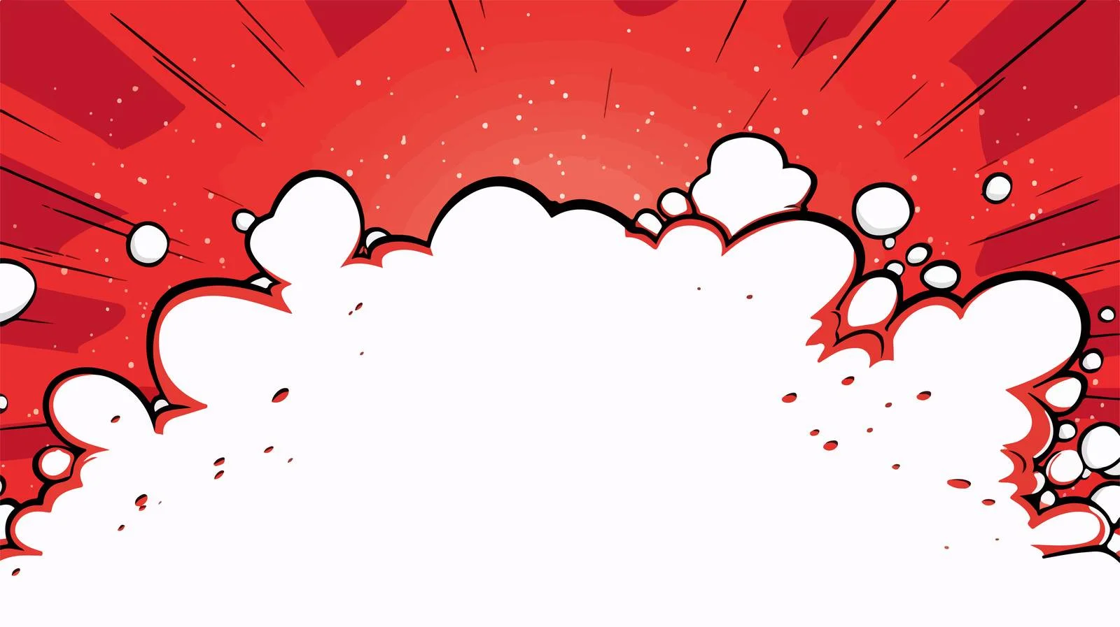 Comic Cartoon Background Vector Illustration — free download from Dotvec