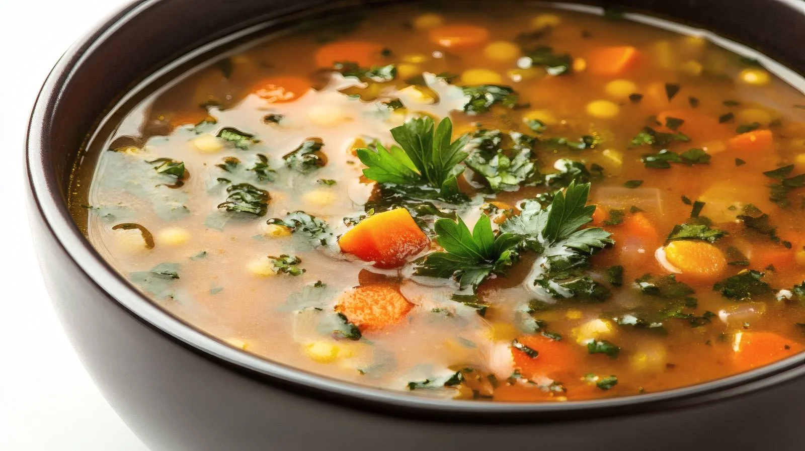 Nourishing Red Lentil Vegetable Soup — free download from Dotvec