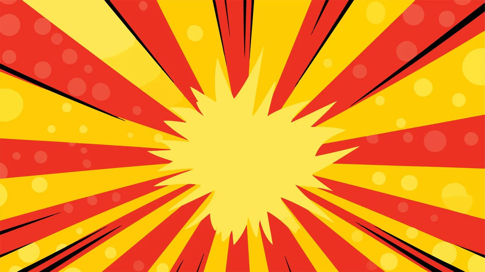 Vintage Comic Poster Background — free download from Dotvec