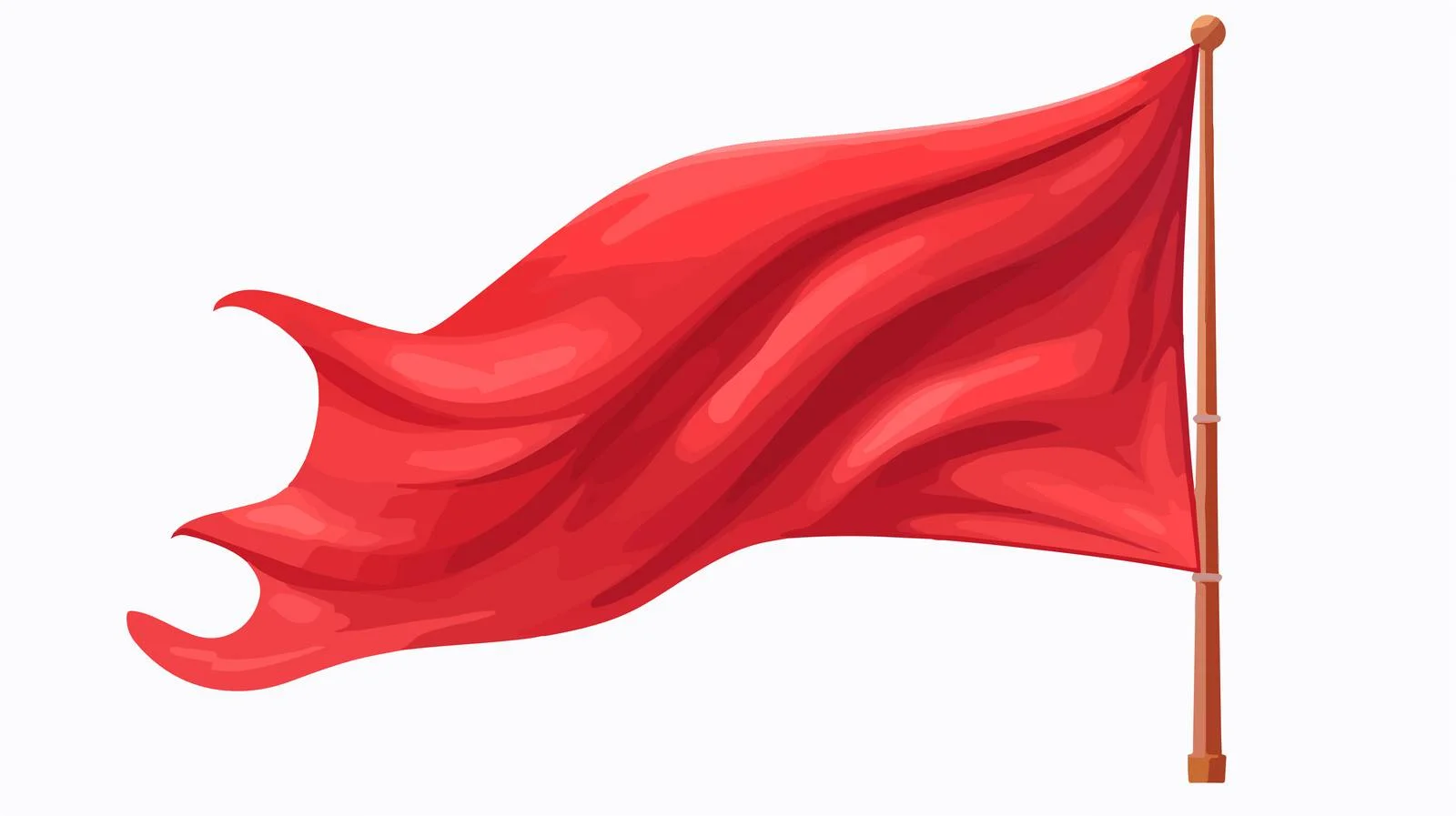 Tent Site Flag Symbol Red Icon — free download from Dotvec
