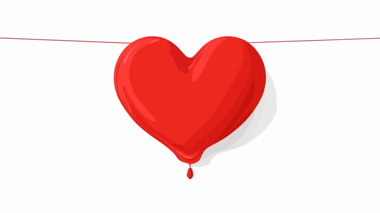 Heart Fabric Texture on White Background — free download from Dotvec