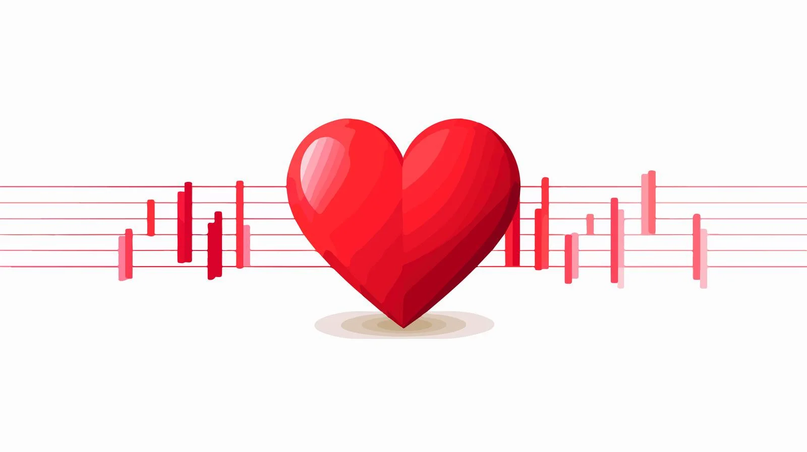 Exercise Heart Rate Graph — free download from Dotvec