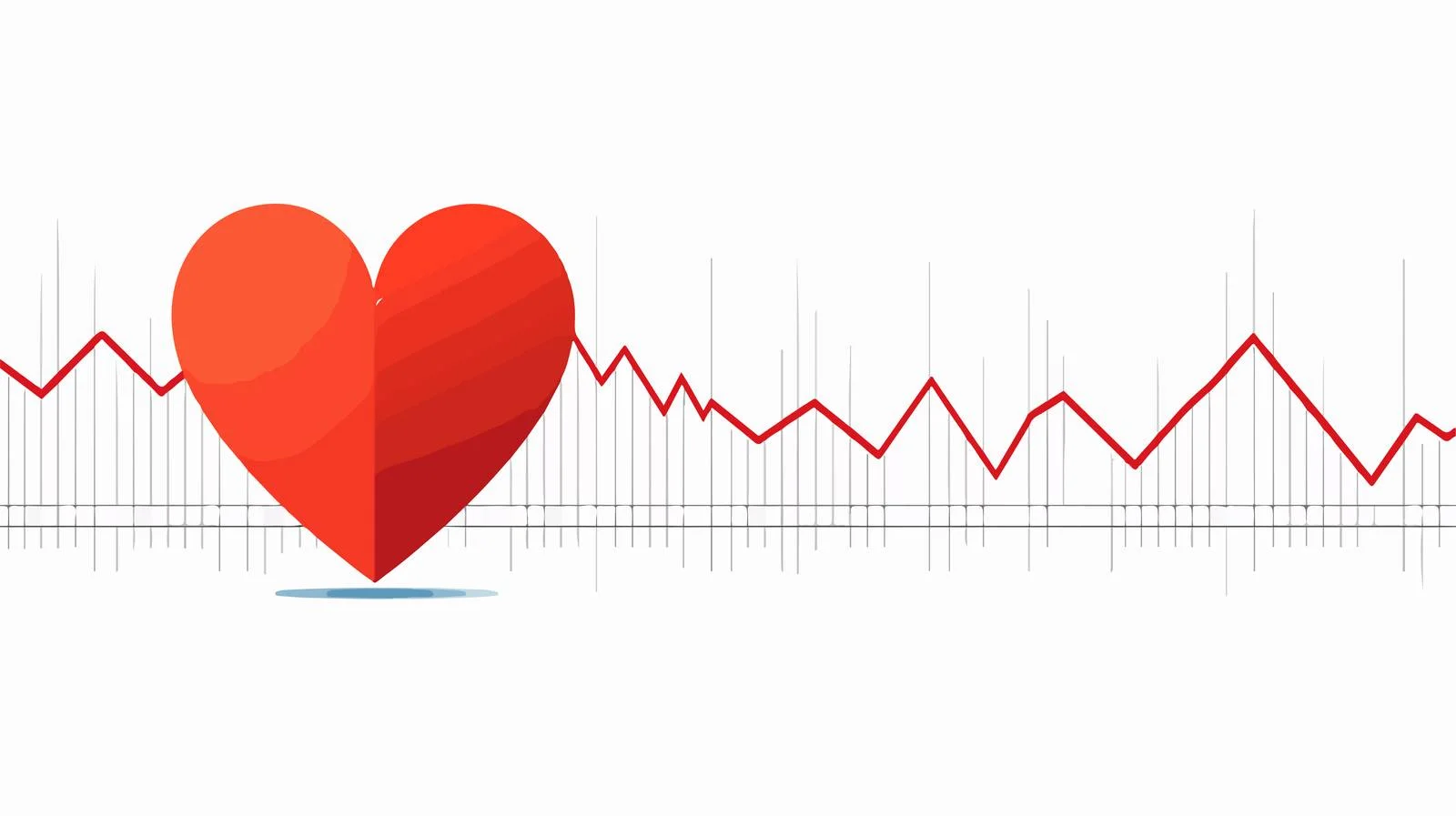 Exercise Heart Rate Graph Concept — free download from Dotvec