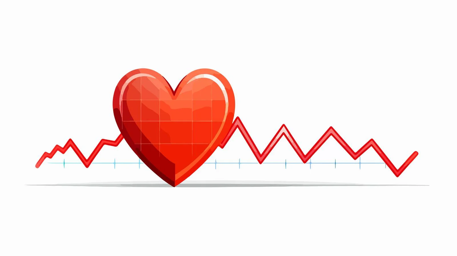 Exercise Heart Rate Graph Concept — free download from Dotvec