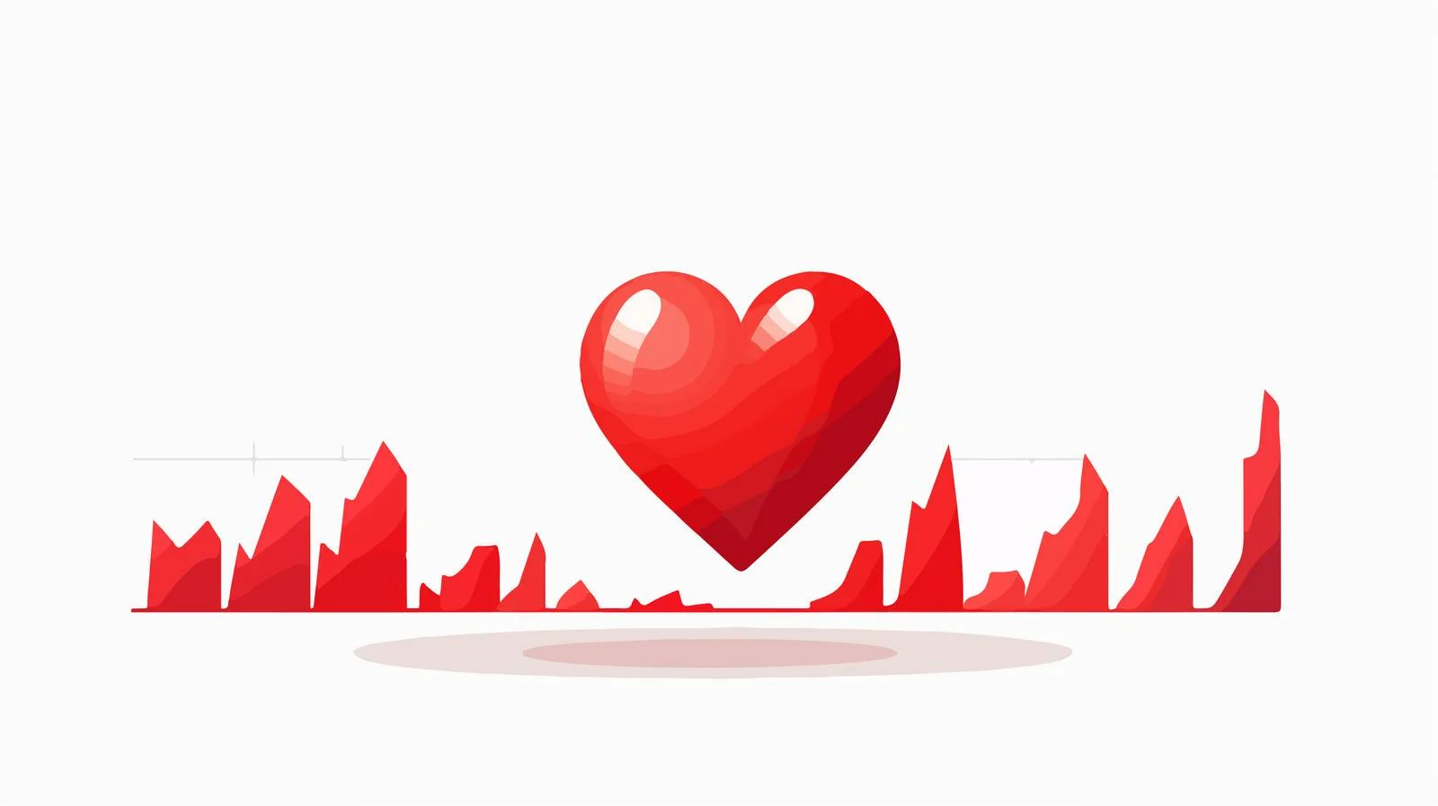 Heart Rate during Exercise Graph — free download from Dotvec