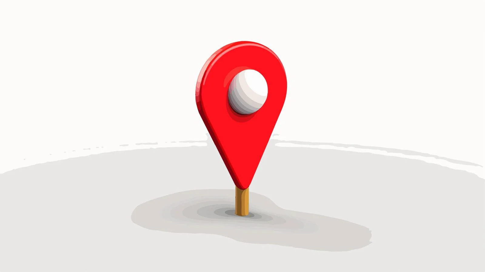 Red Destination Pin for Map — free download from Dotvec