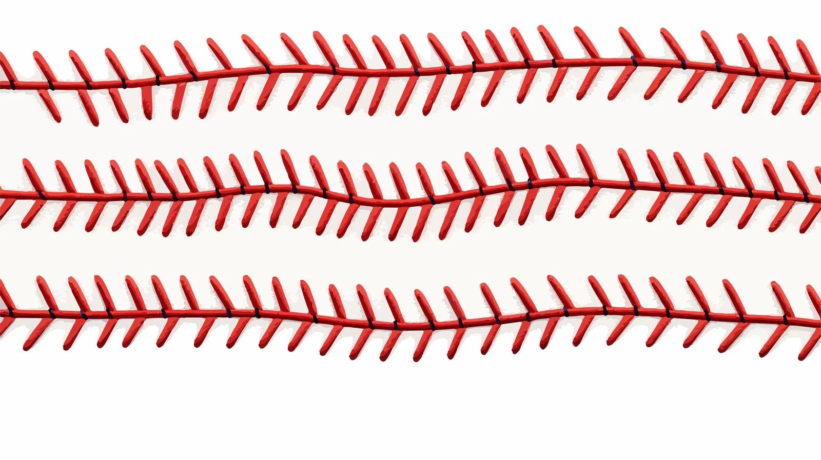 Baseball Stitch Pattern — free download from Dotvec