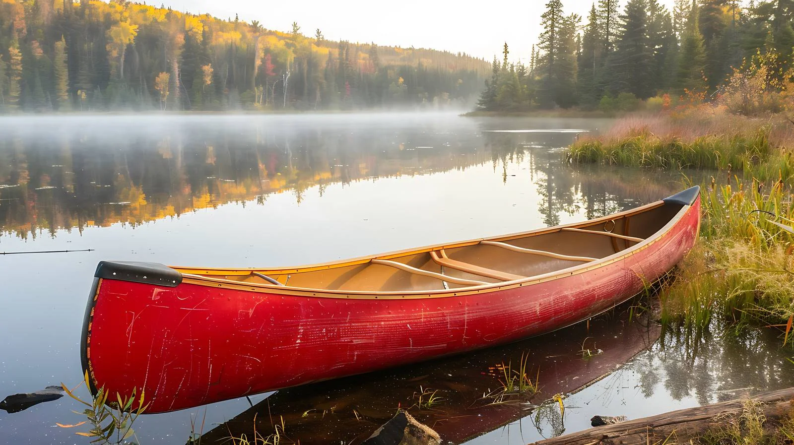 Red Cedar Canoe by Boundary Waters Lake — free download from Dotvec