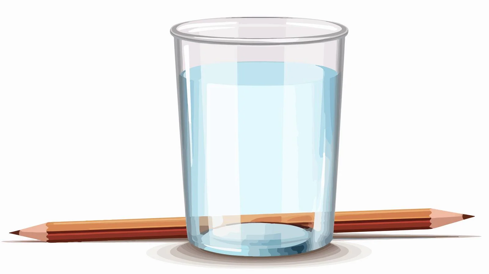 Pencil Refraction in Water — free download from Dotvec