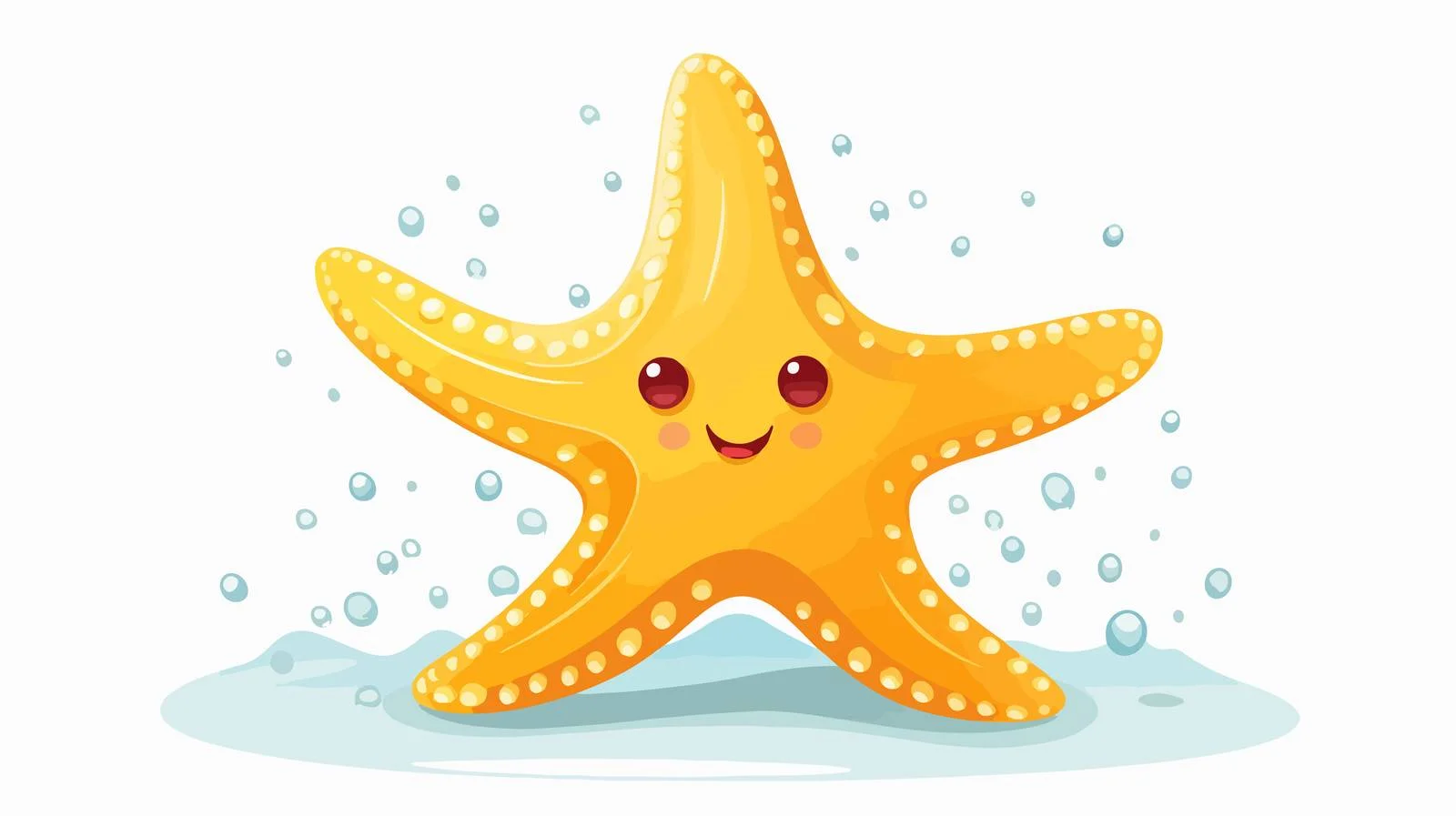 Starfish Regeneration Illustration — free download from Dotvec