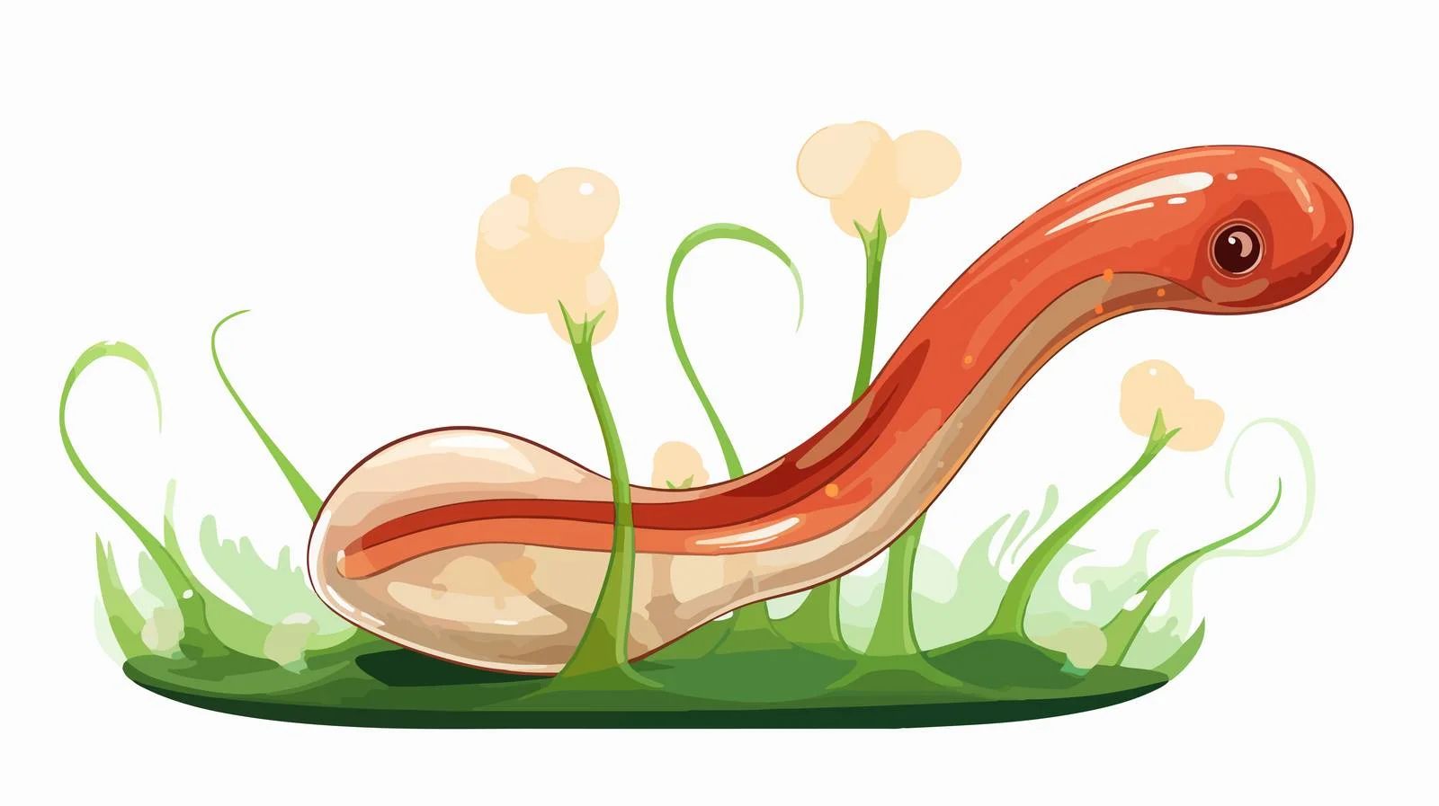 Planaria Regeneration Vector Illustration — free download from Dotvec