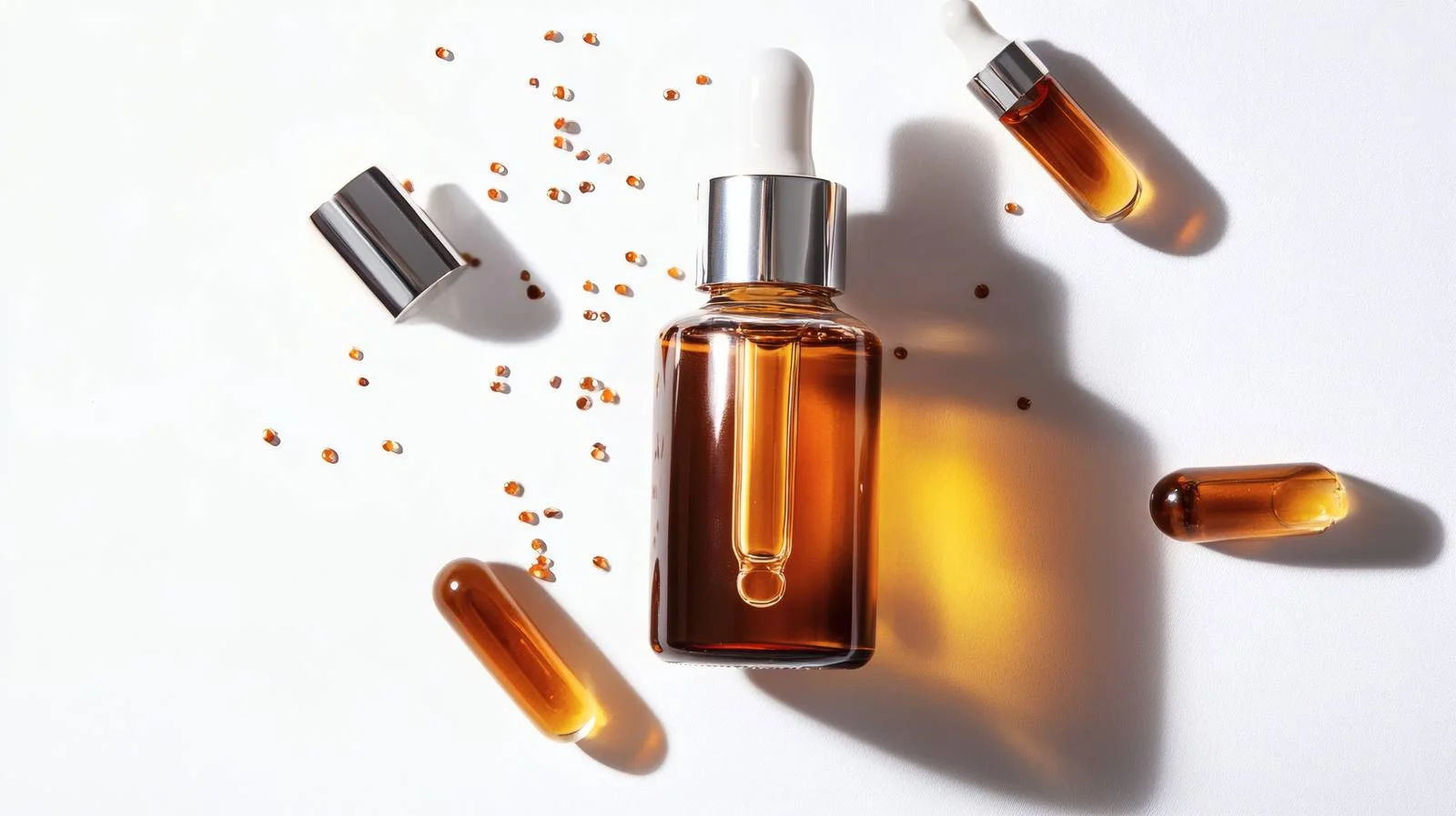 Luxurious Retinol Face Serum on White — free download from Dotvec