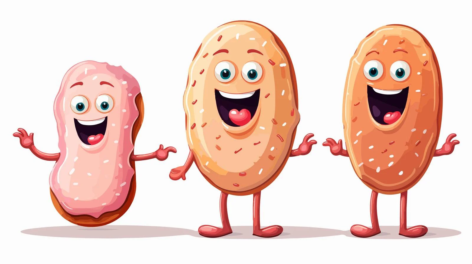 Vintage Fast Food Mascot Illustrations — free download from Dotvec