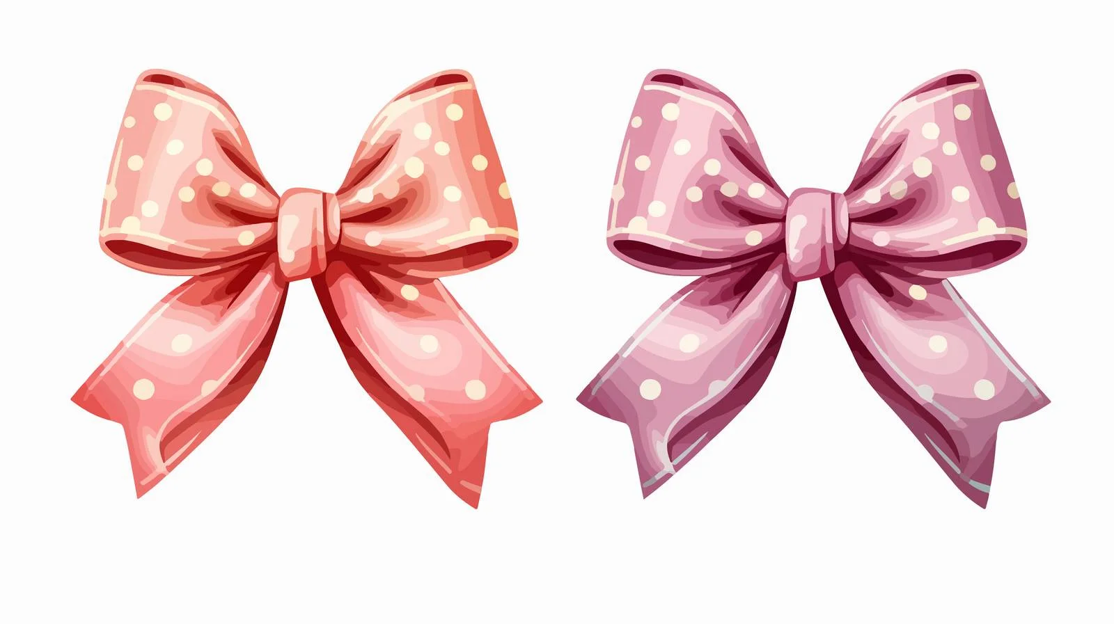 Elegant Ribbon Bow Decoration — free download from Dotvec