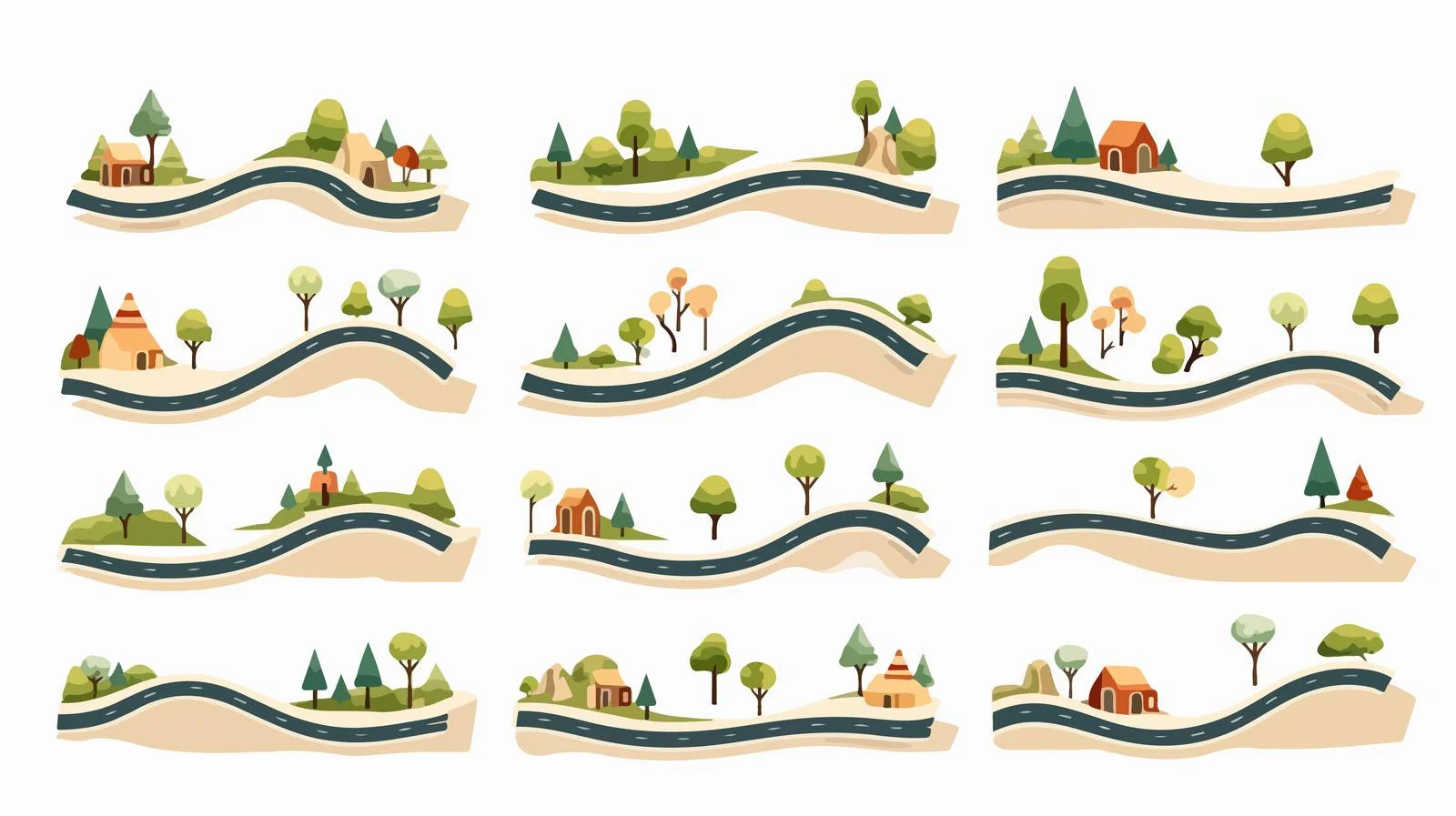 Travel Pathway Infographic Design — free download from Dotvec