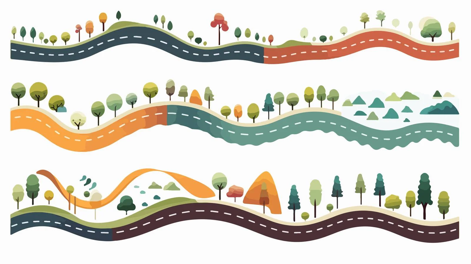 Travel Mapping Infographic Set — free download from Dotvec