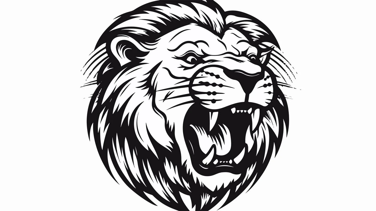 Lion Sketch Illustration — free download from Dotvec