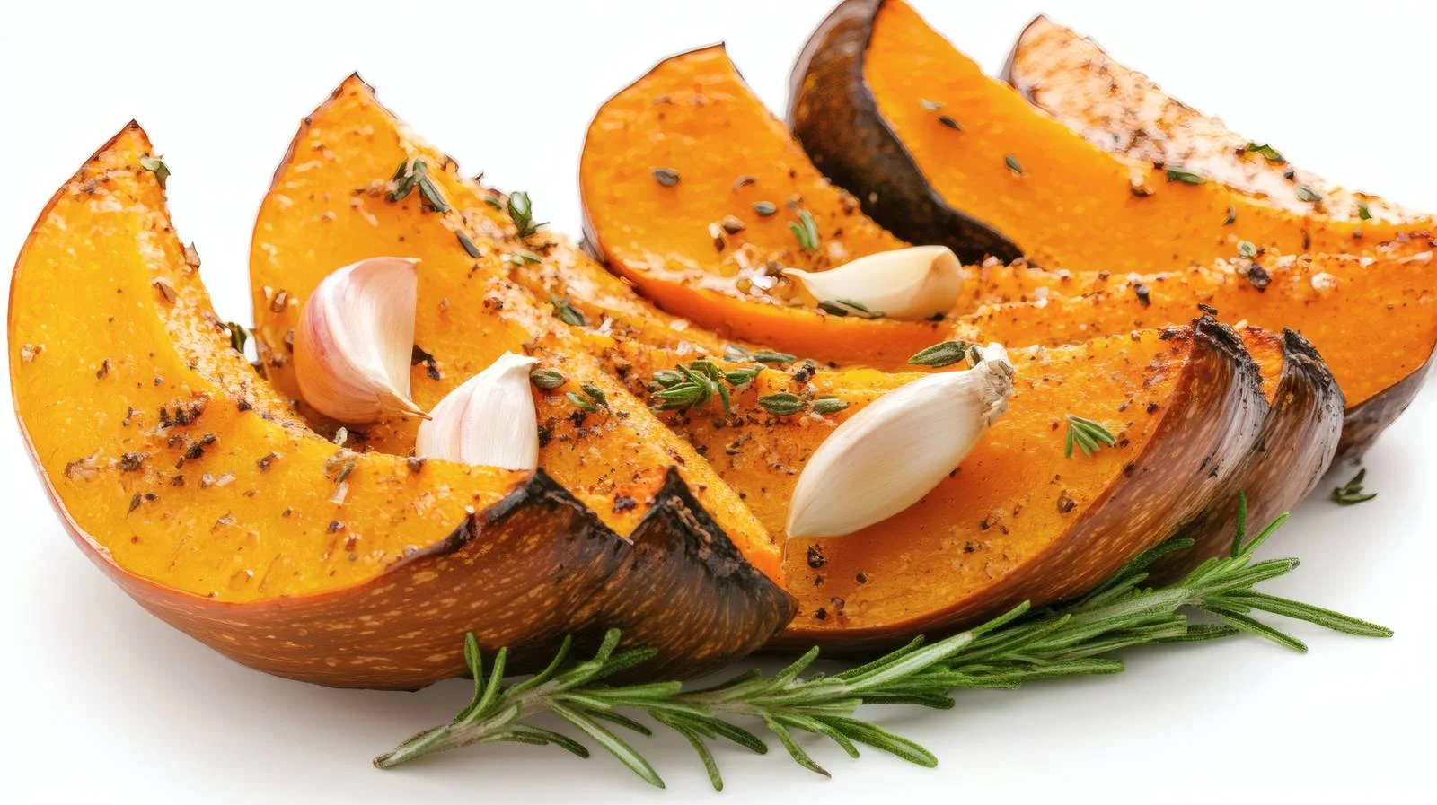Savory Roasted Pumpkin Slices with Herbs — free download from Dotvec