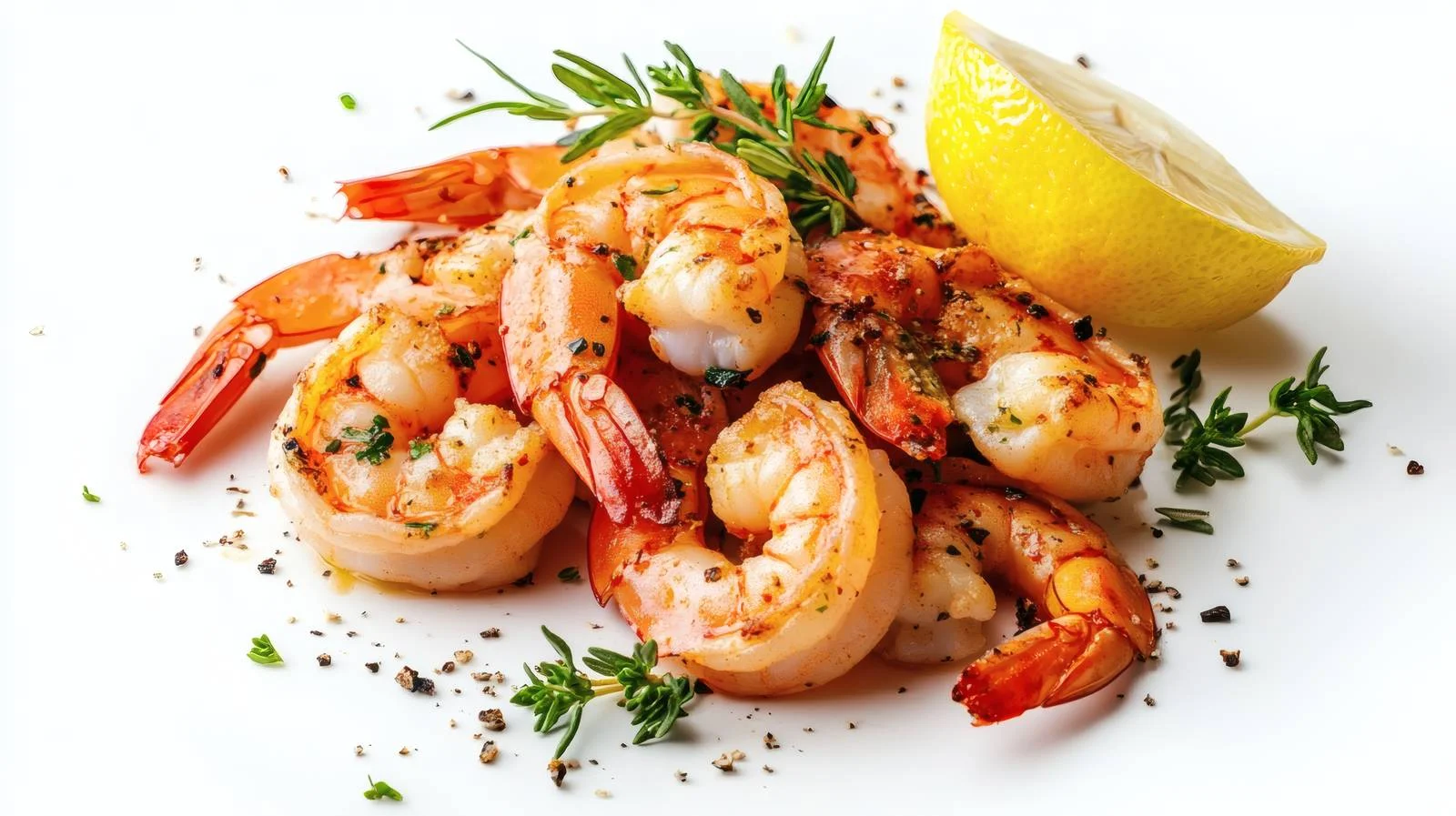 Succulent Roasted Shrimp with Citrusy Herbs — free download from Dotvec