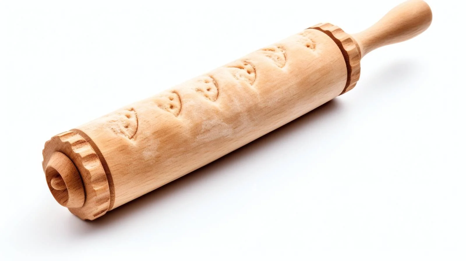 Kitchen Rolling Pin on Wooden Board — free download from Dotvec