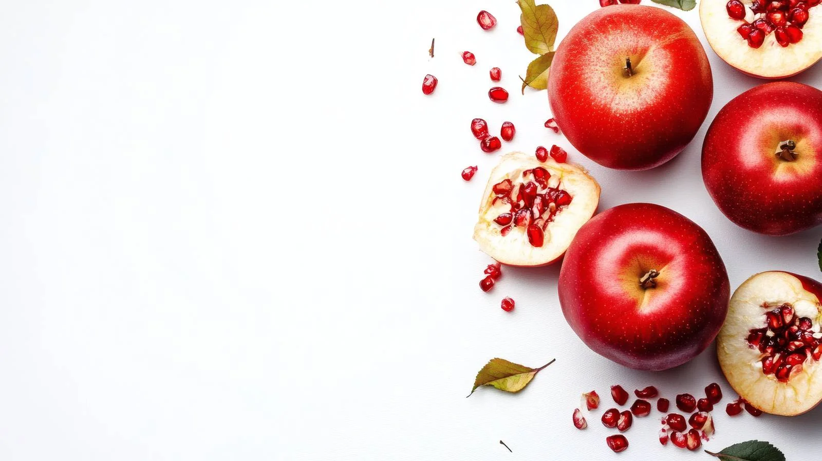 Elegant Rosh Hashanah Graphic on White — free download from Dotvec