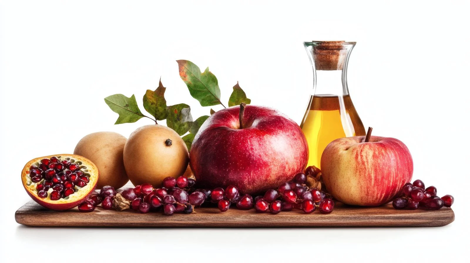 Rosh Hashanah Celebration on White Background — free download from Dotvec